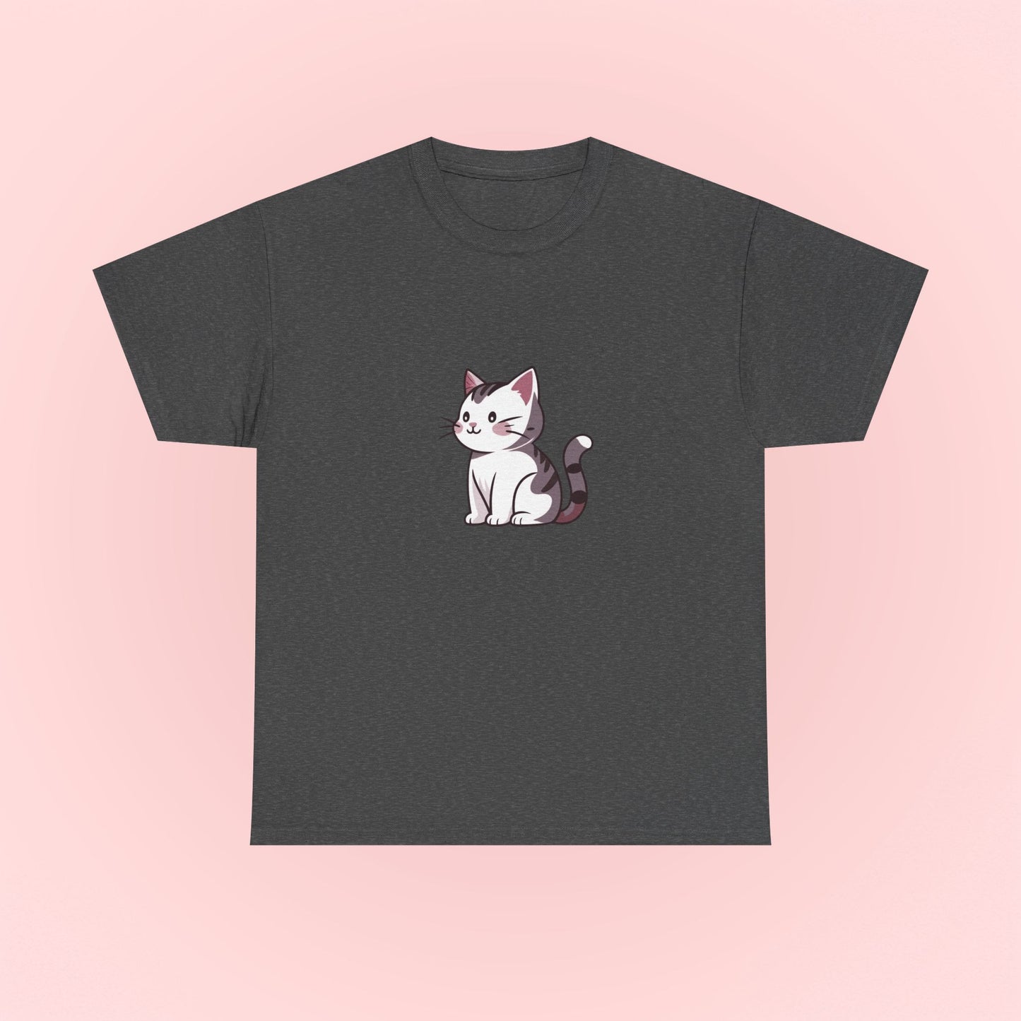 Gray Cat Tee