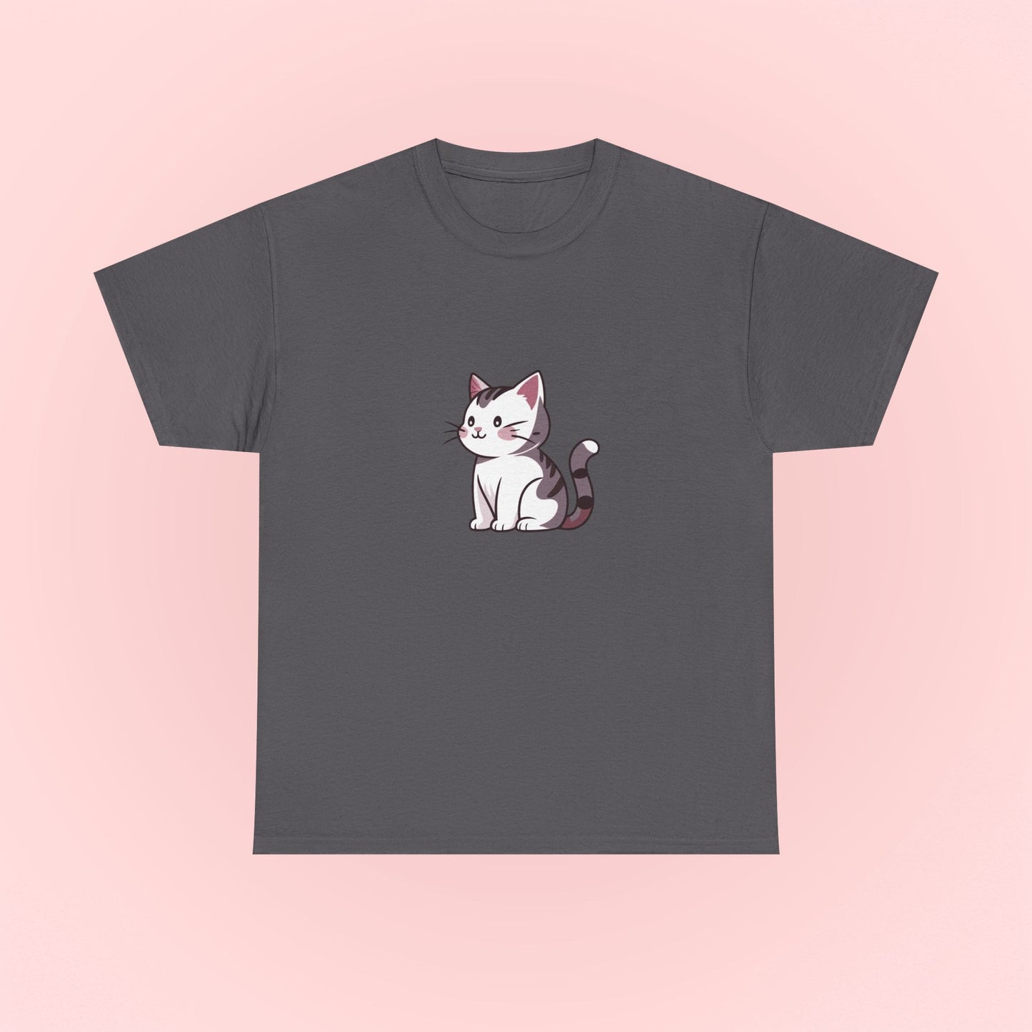 Gray Cat Tee