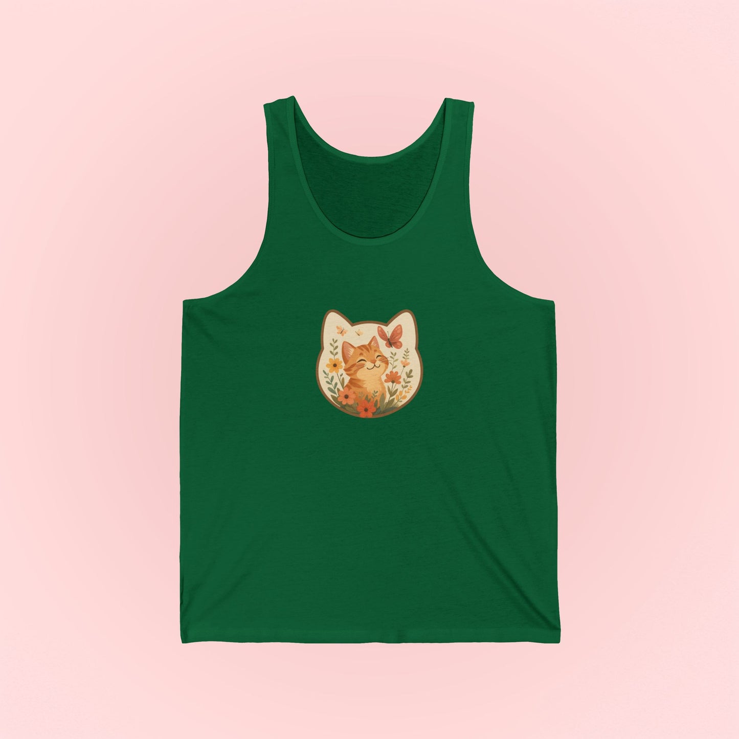Flower Cat Tank