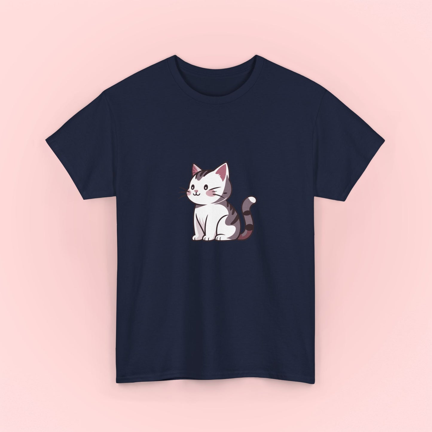 Gray Cat Tee