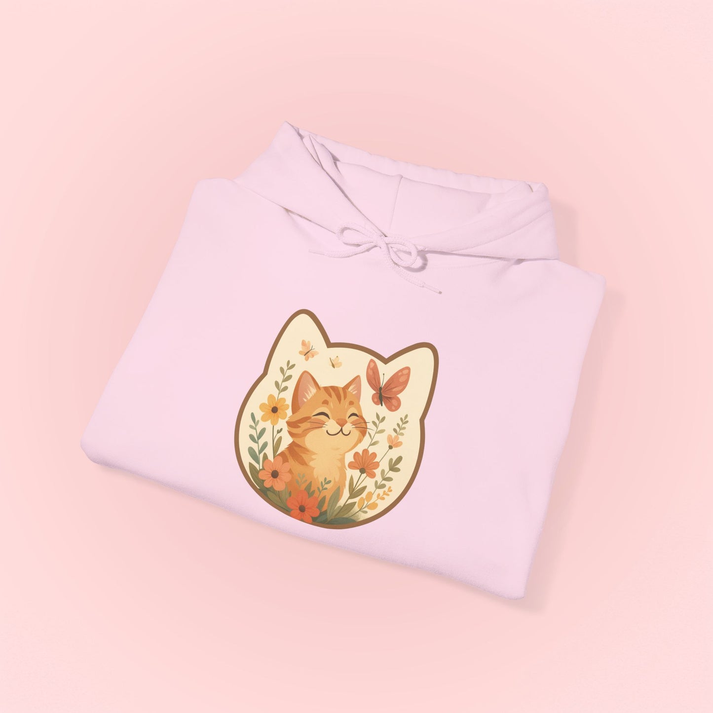 Flower Cat Hoodie