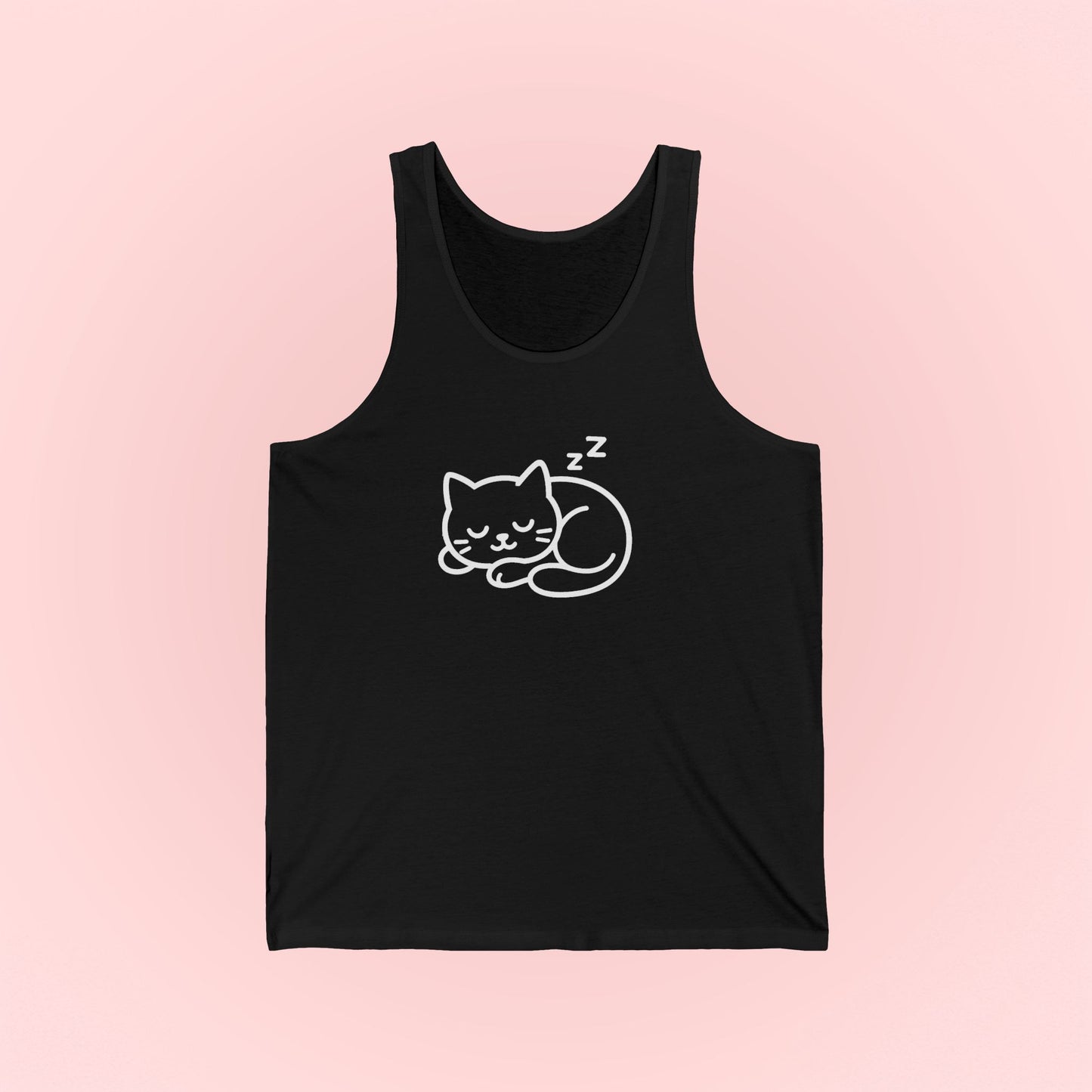 Sleeping Kitty Tank Top