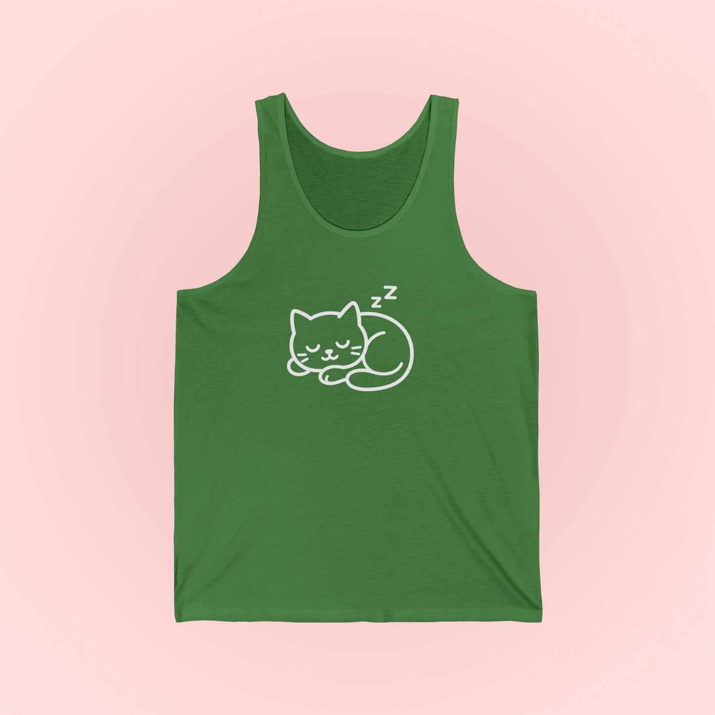 Sleeping Kitty Tank Top