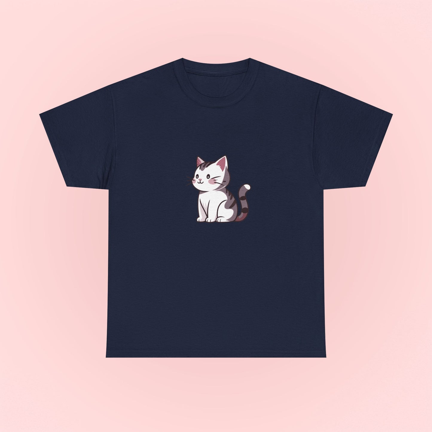 Gray Cat Tee