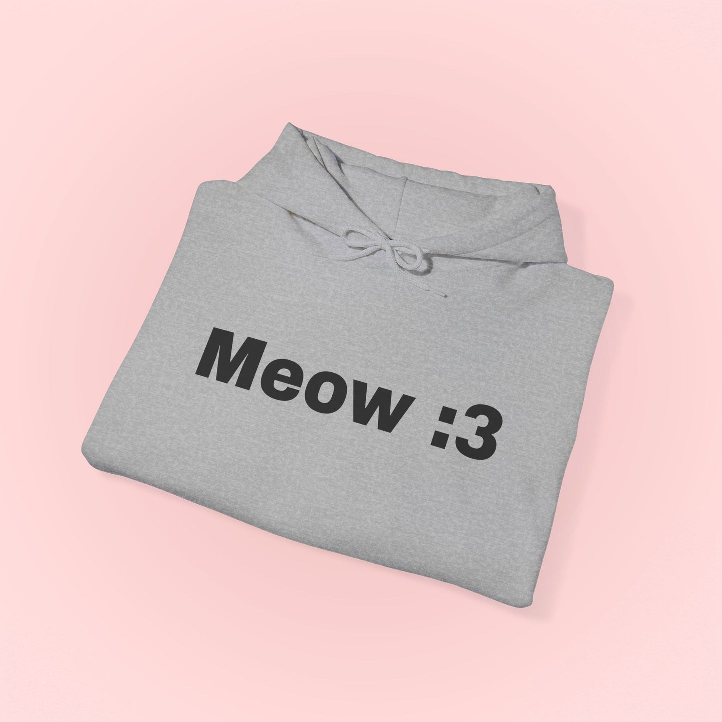 Meow :3 Hoodie
