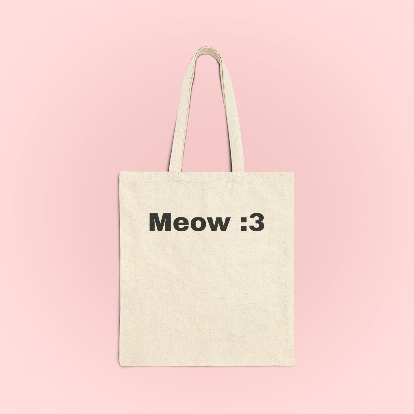 Meow :3 Tote Bag