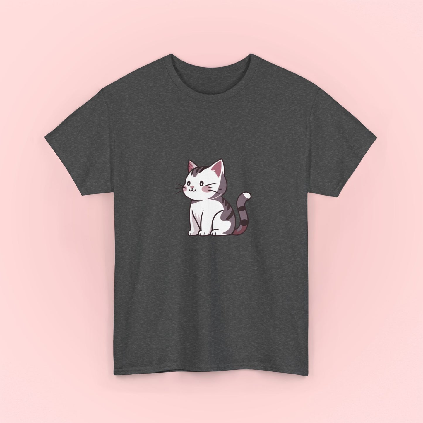Gray Cat Tee