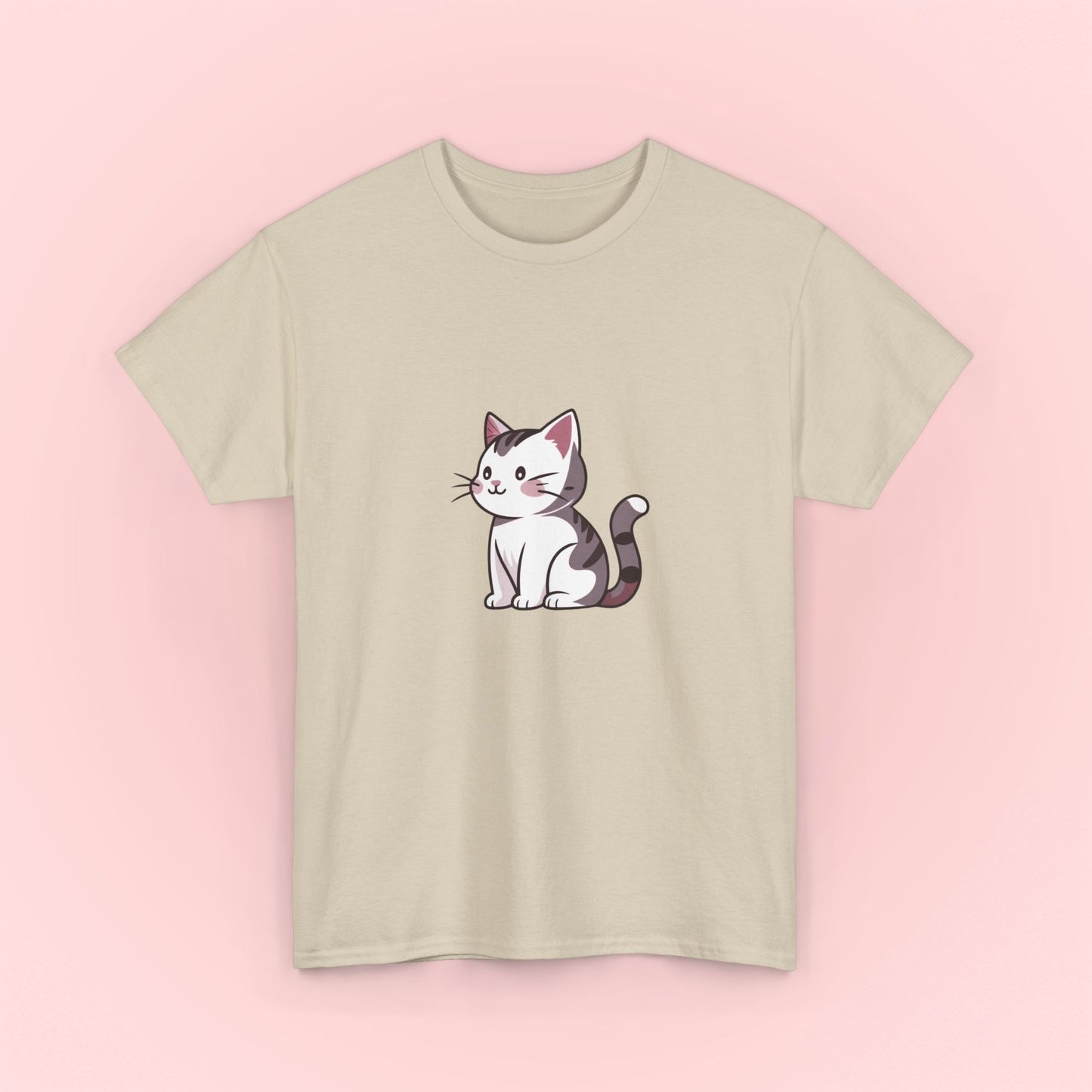 Gray Cat Tee