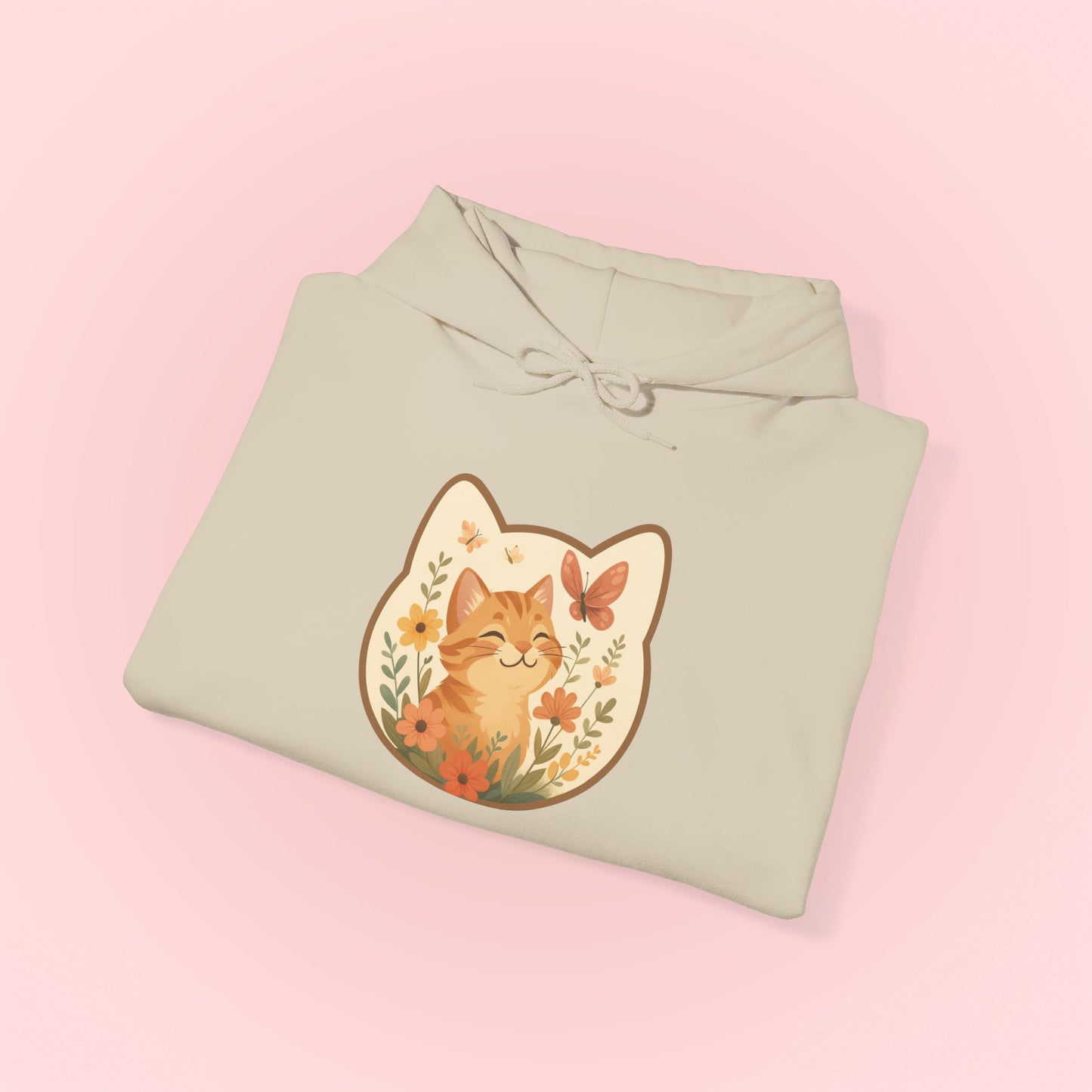 Flower Cat Hoodie