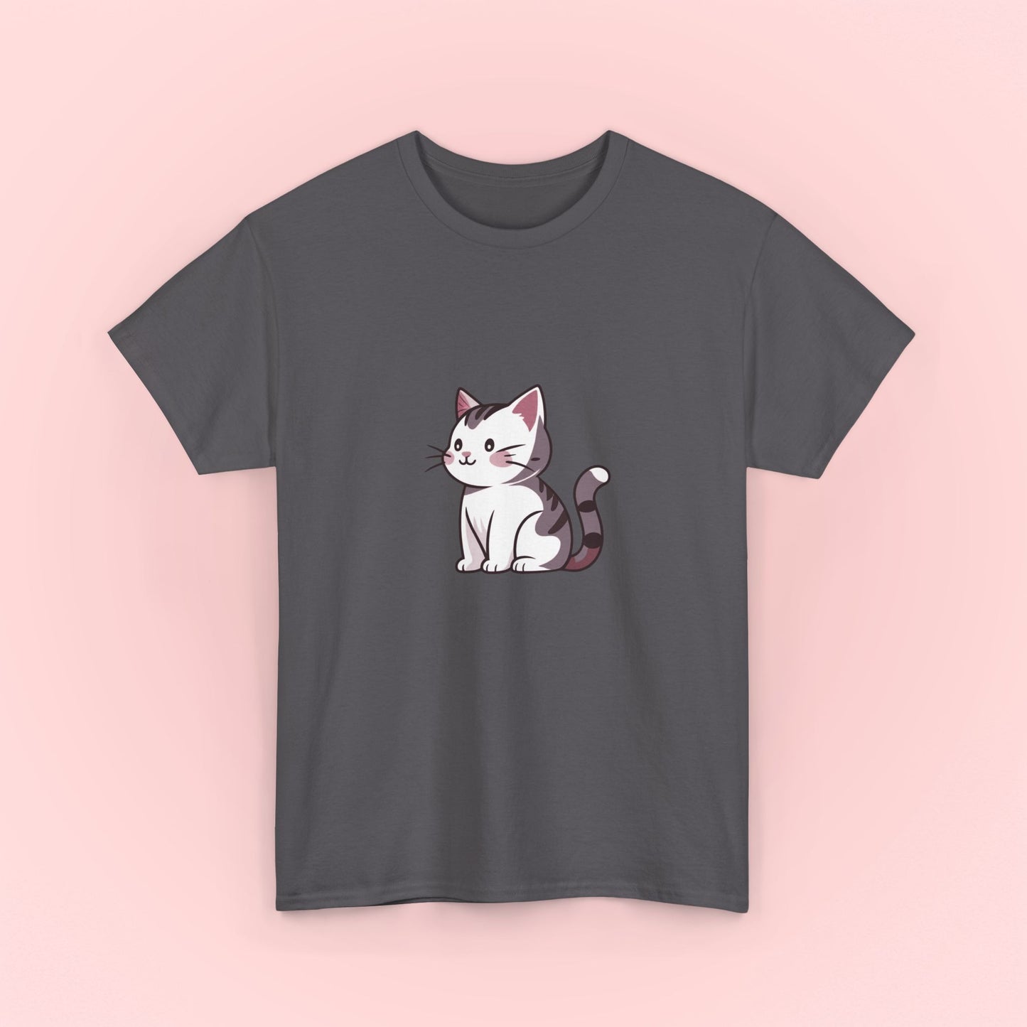 Gray Cat Tee