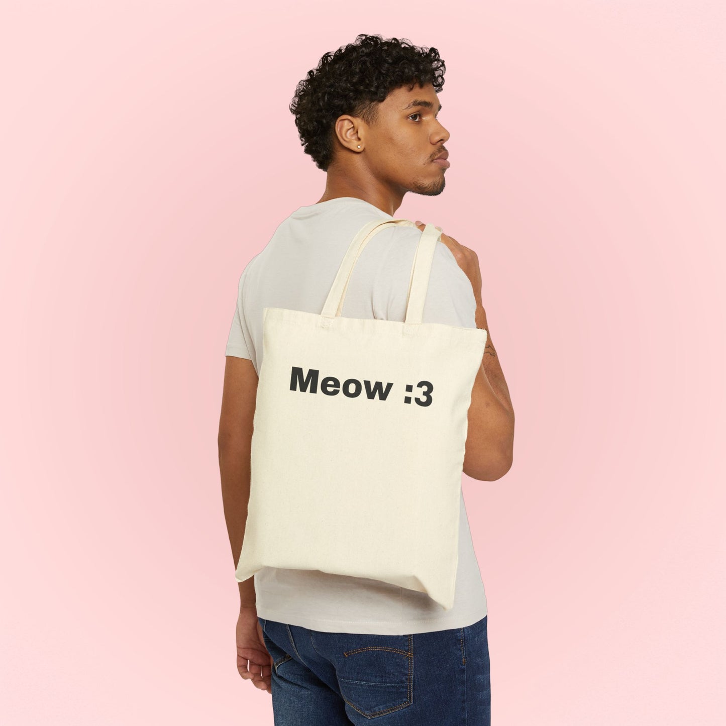 Meow :3 Tote Bag