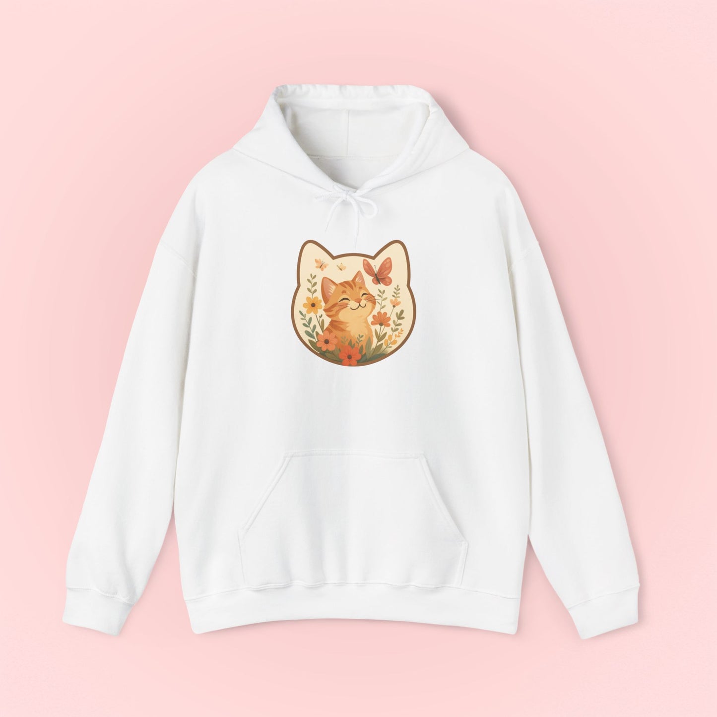 Flower Cat Hoodie