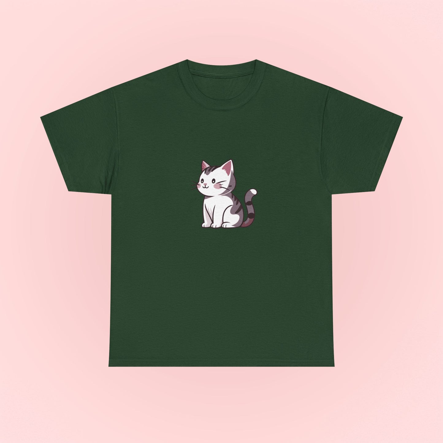 Gray Cat Tee
