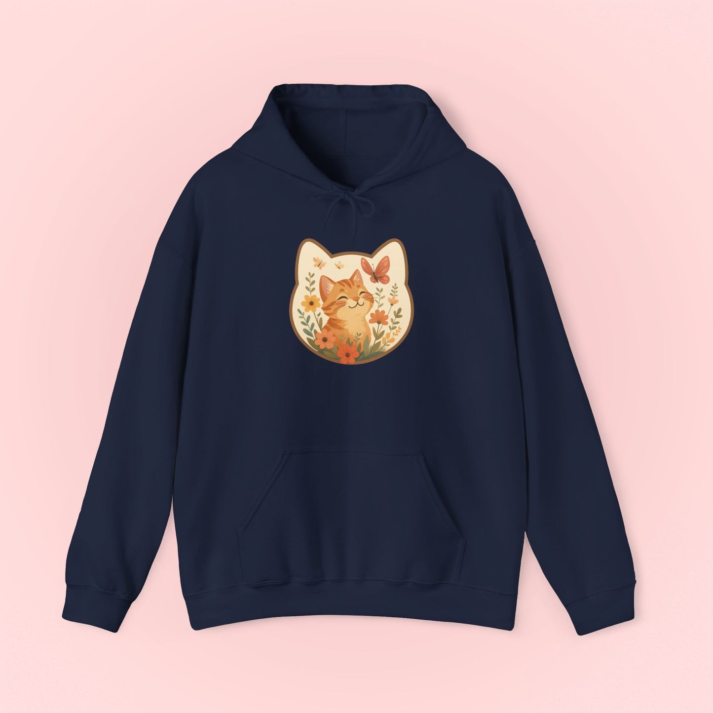 Flower Cat Hoodie