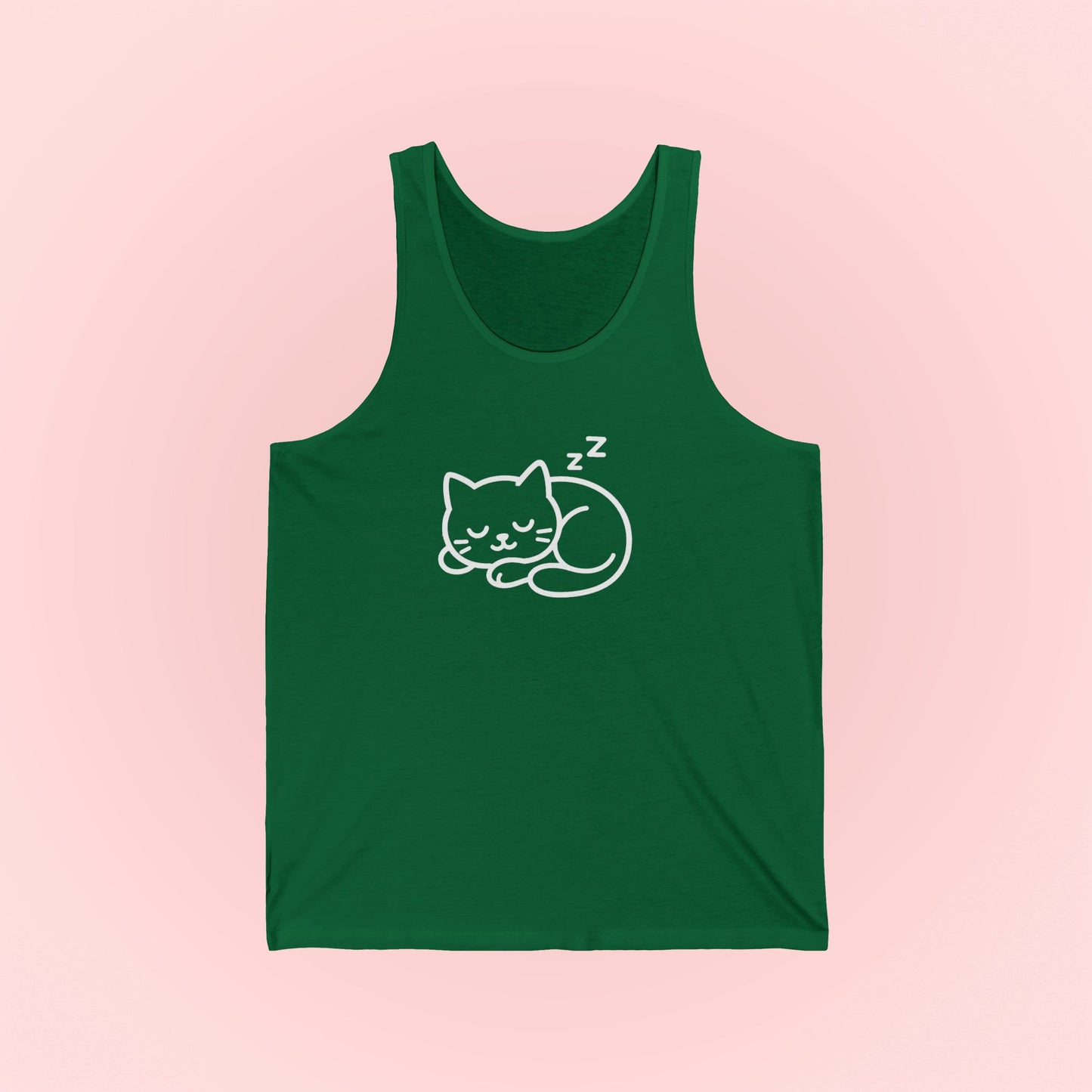 Sleeping Kitty Tank Top