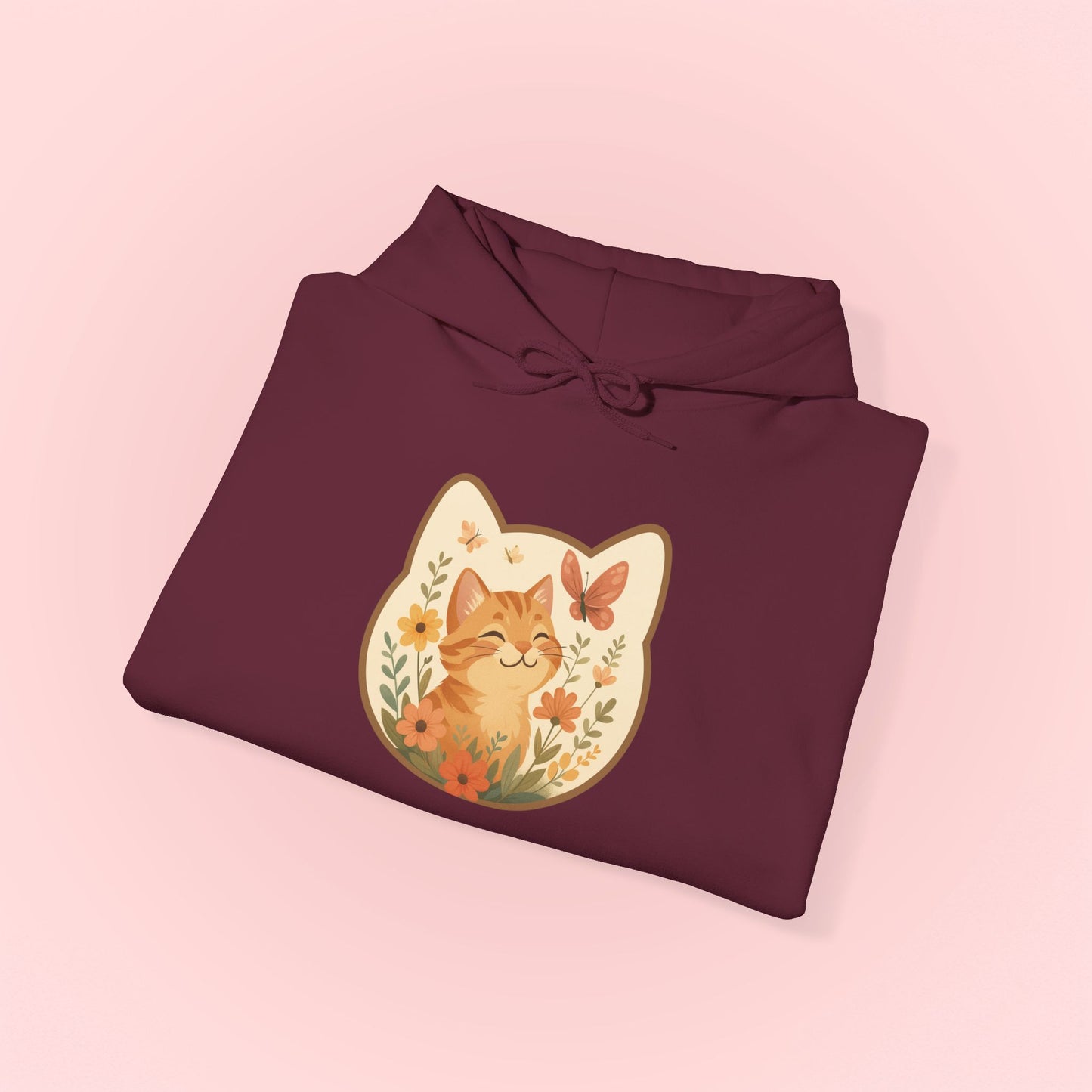 Flower Cat Hoodie