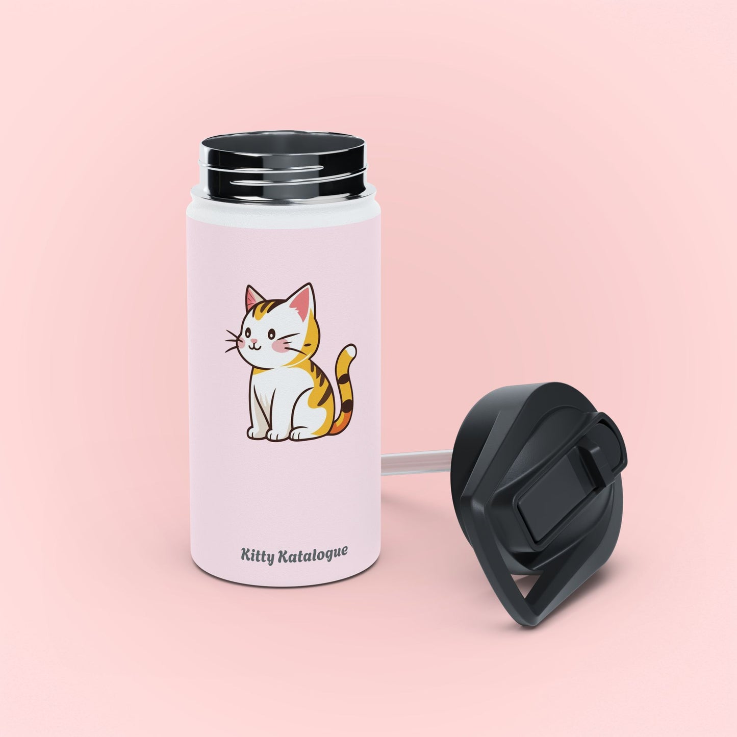 Calico Kitty Water Bottle