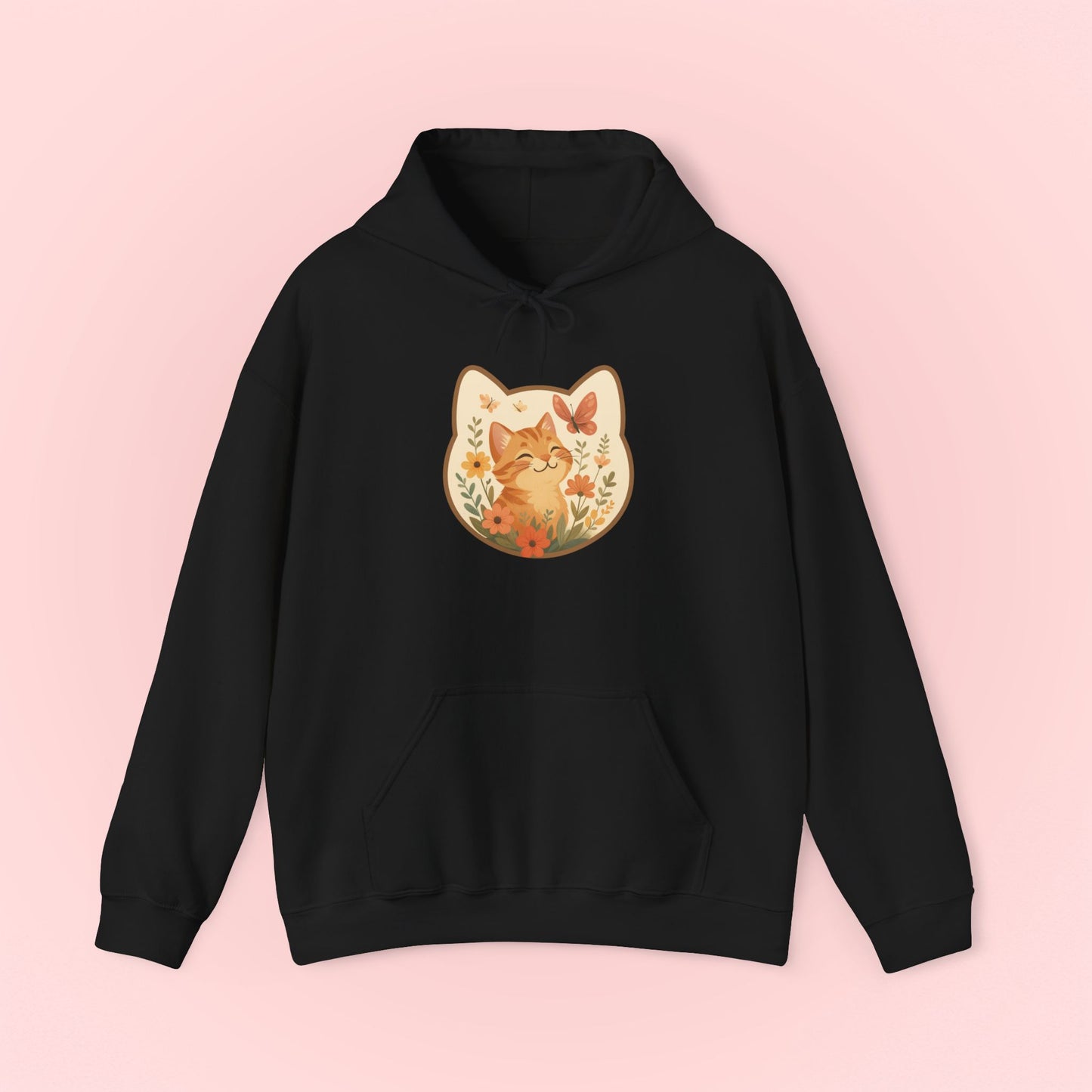 Flower Cat Hoodie