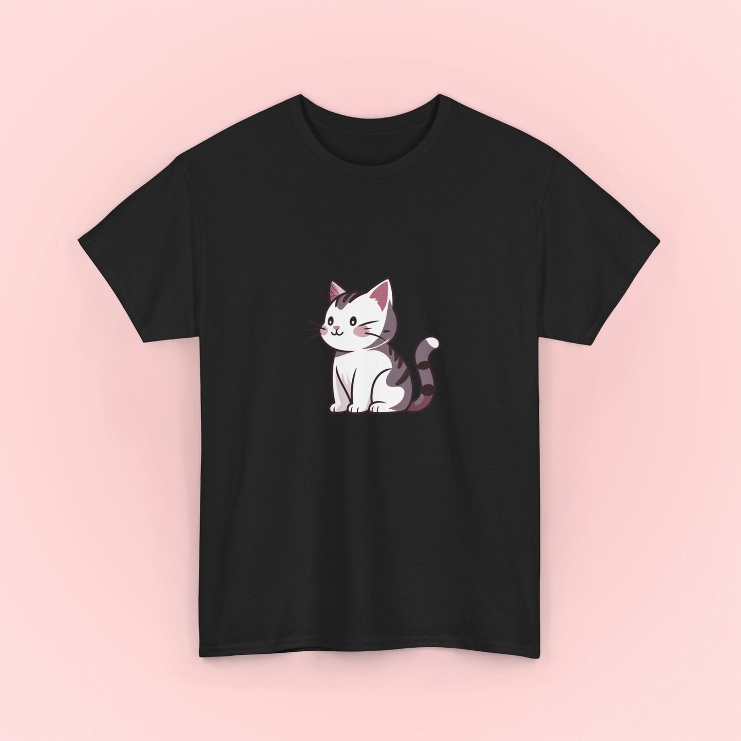 Gray Cat Tee