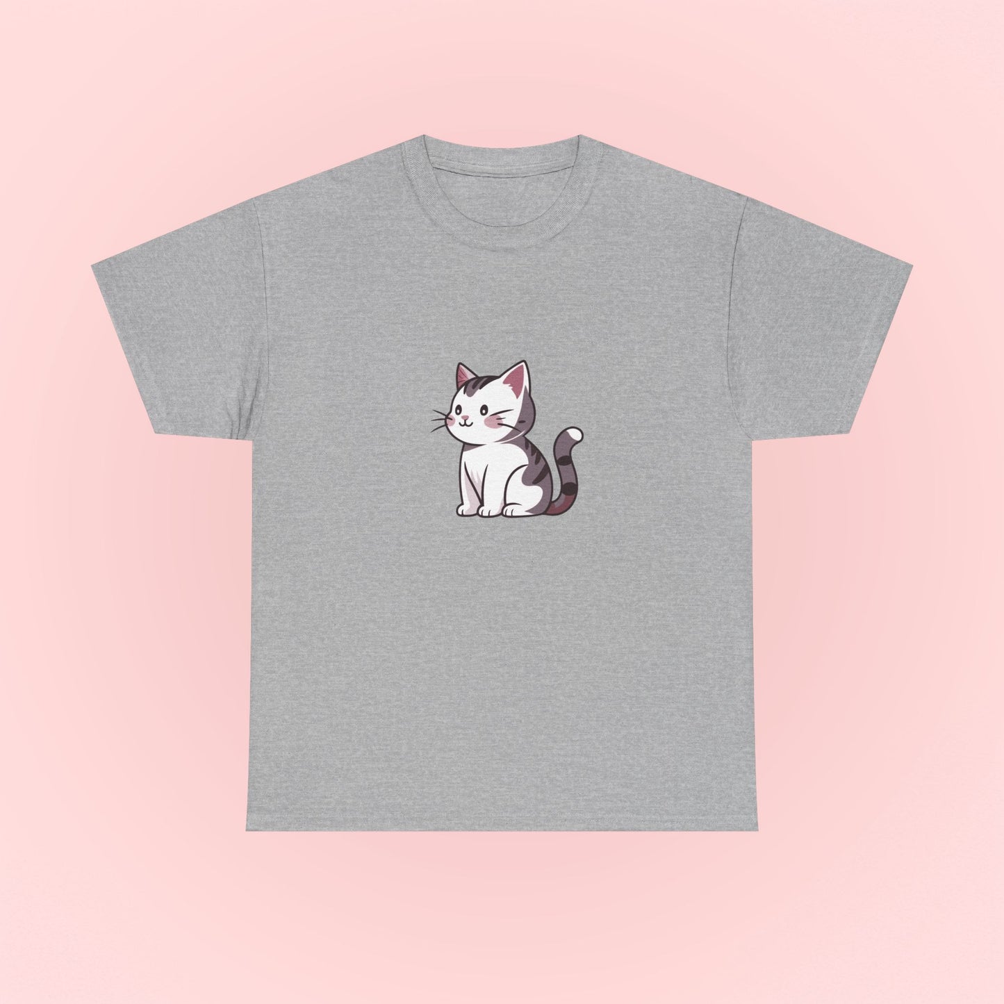 Gray Cat Tee