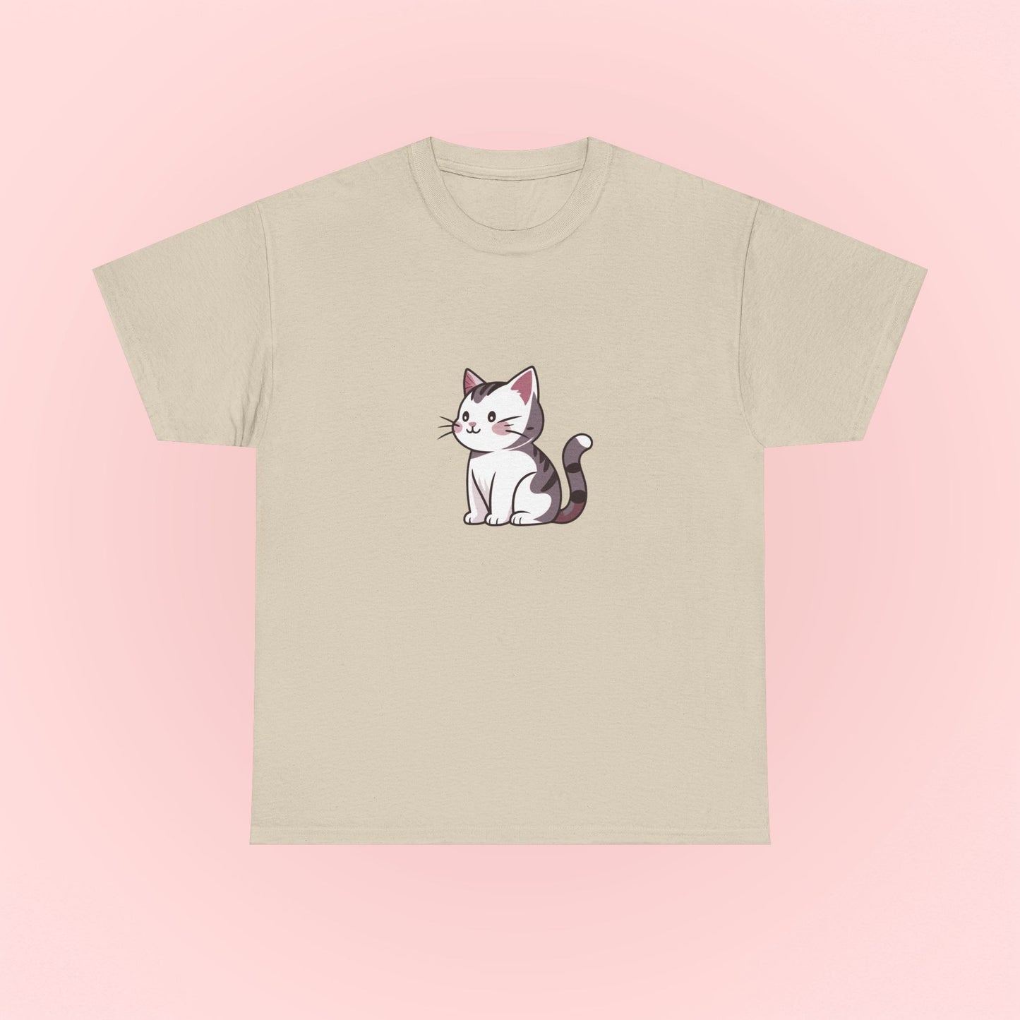 Gray Cat Tee