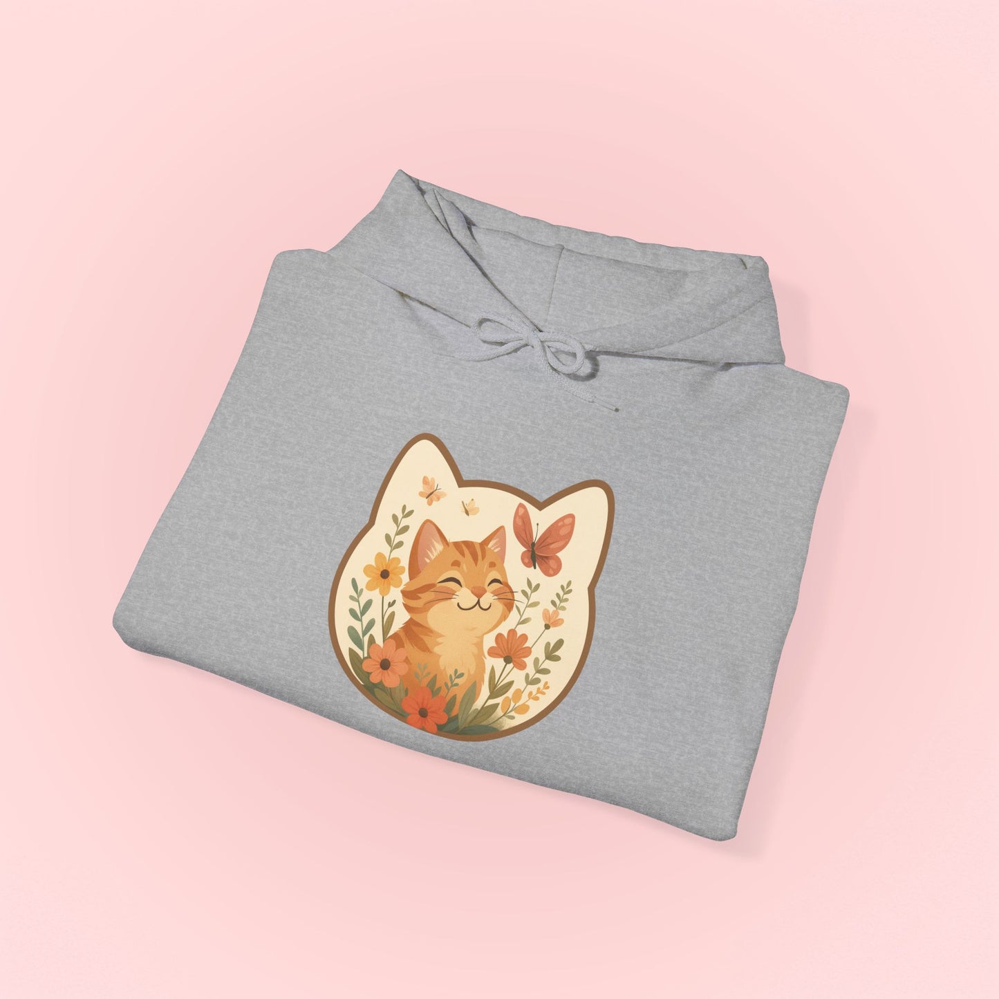 Flower Cat Hoodie