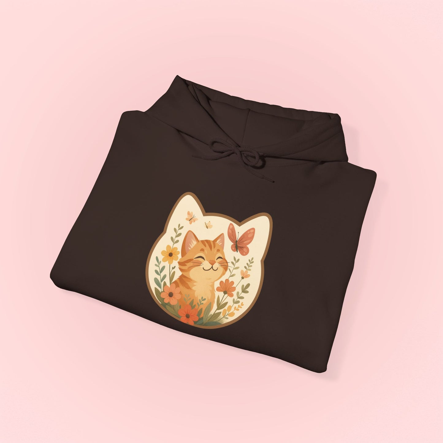 Flower Cat Hoodie