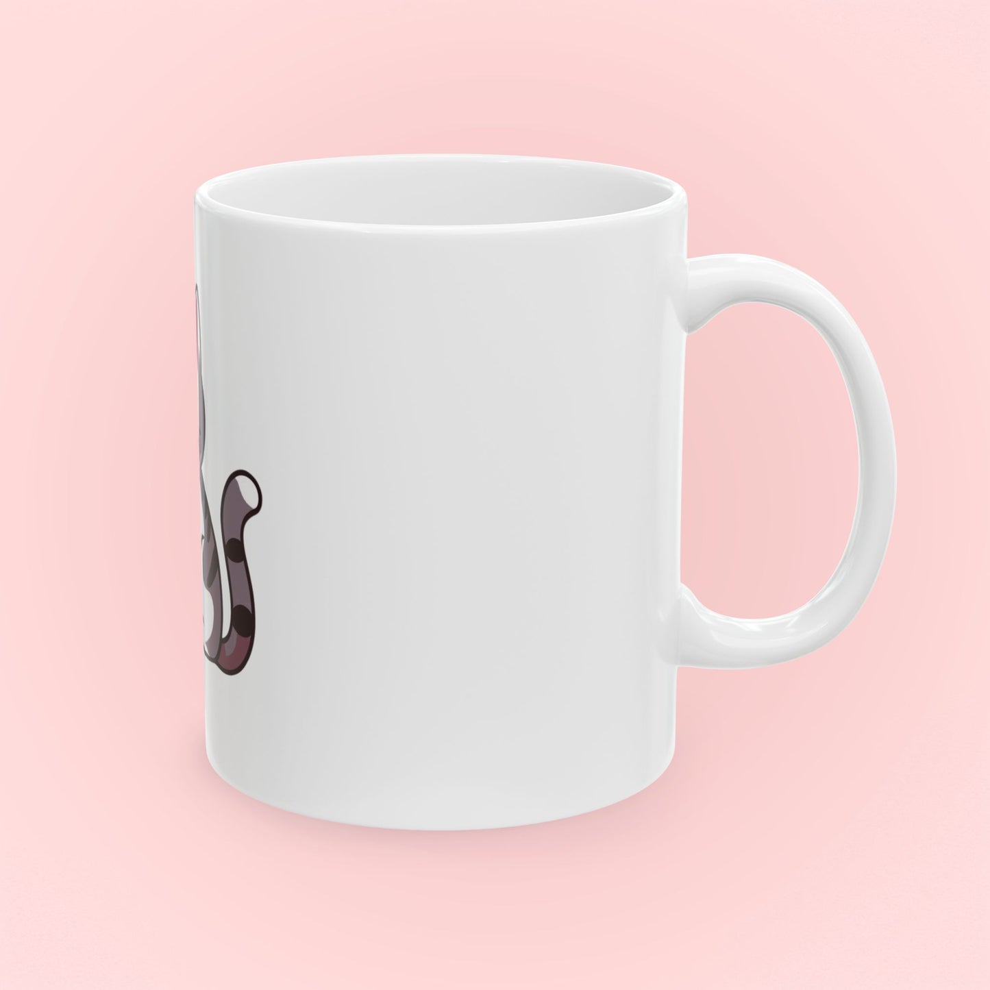 Ceramic Mug - Gray Kitty Mug