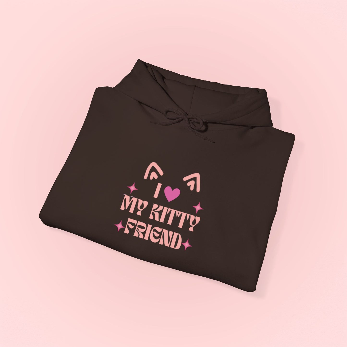 I <3 My Kitty Friend Hoodie