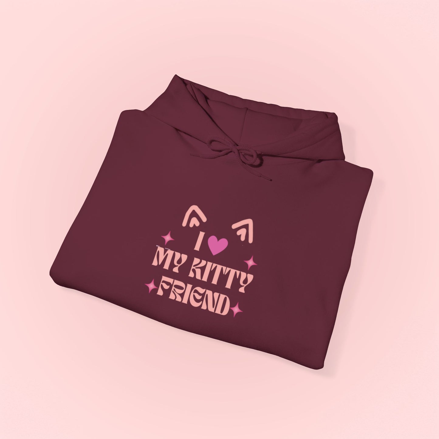 I <3 My Kitty Friend Hoodie
