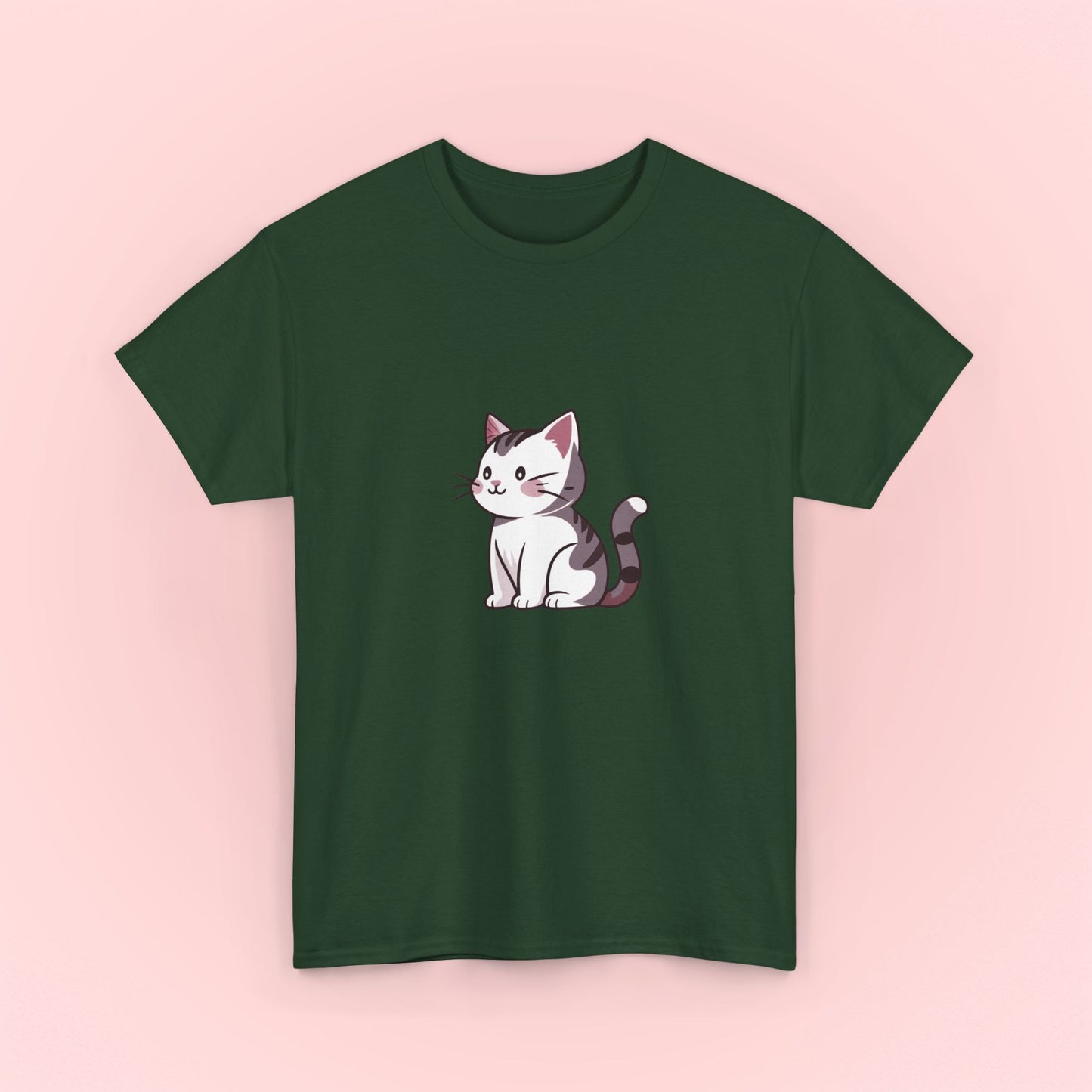 Gray Cat Tee
