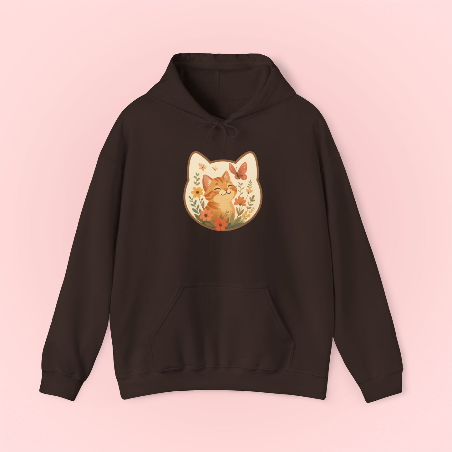 Flower Cat Hoodie