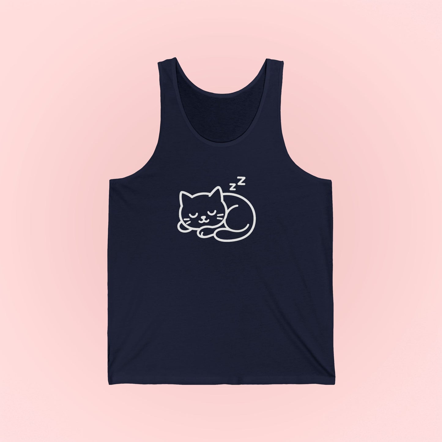 Sleeping Kitty Tank Top