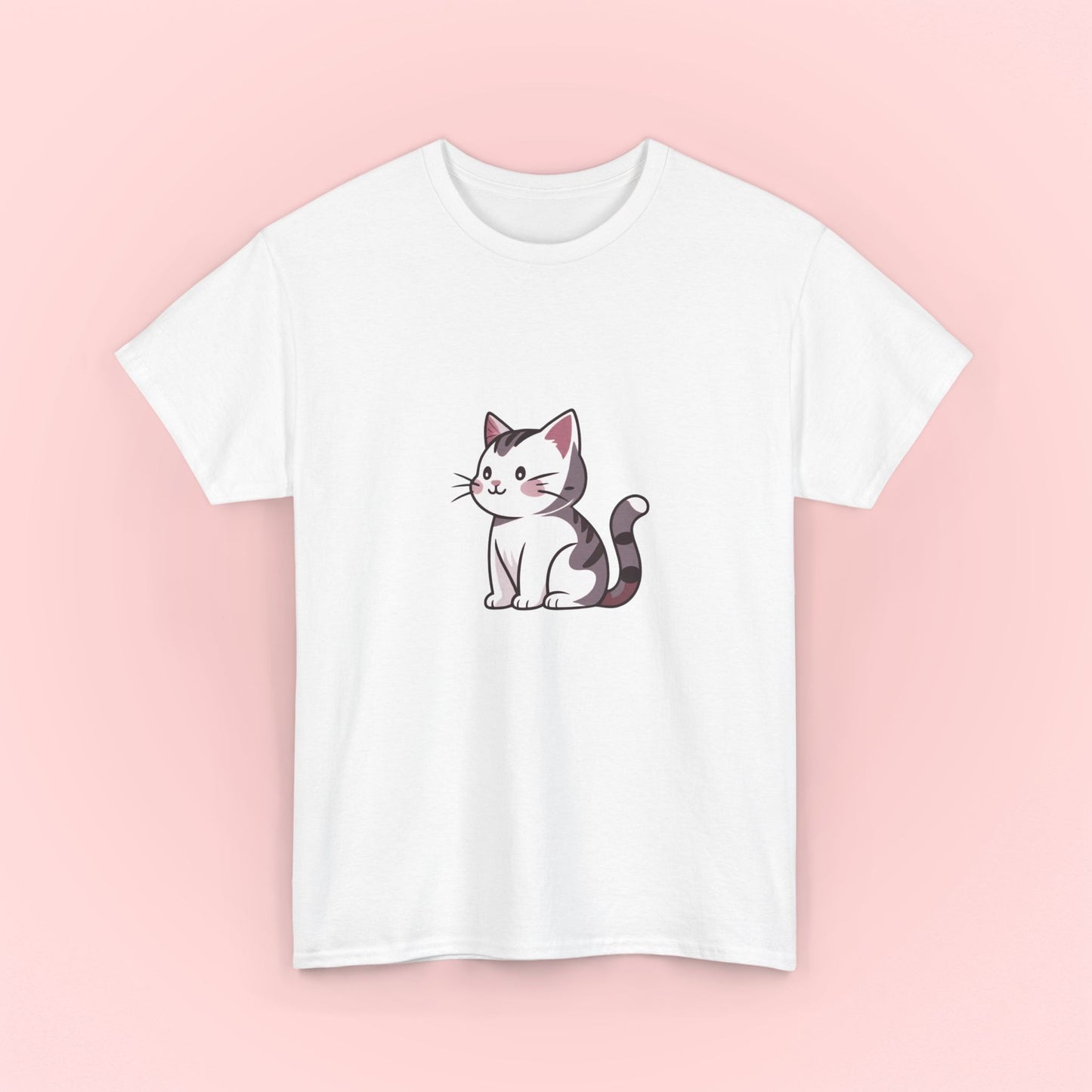 Gray Cat Tee