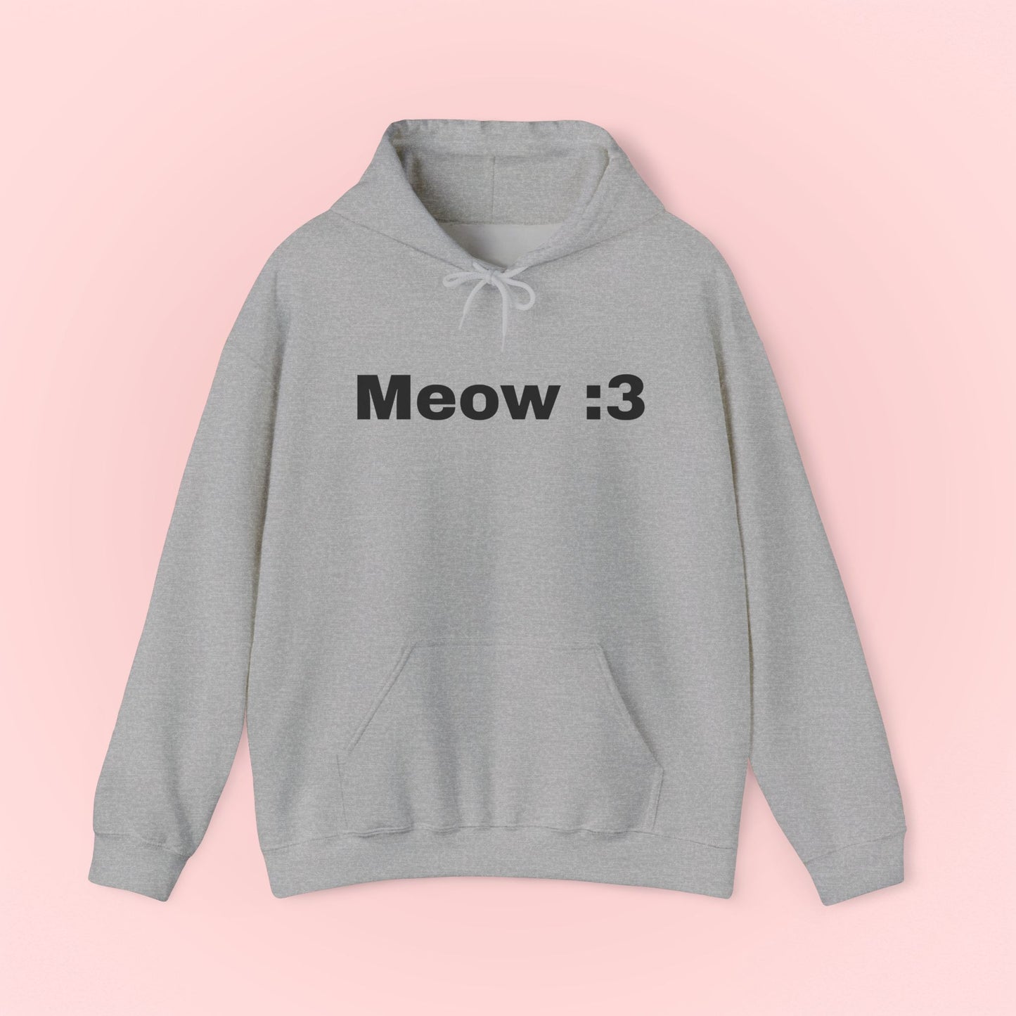 Meow :3 Hoodie