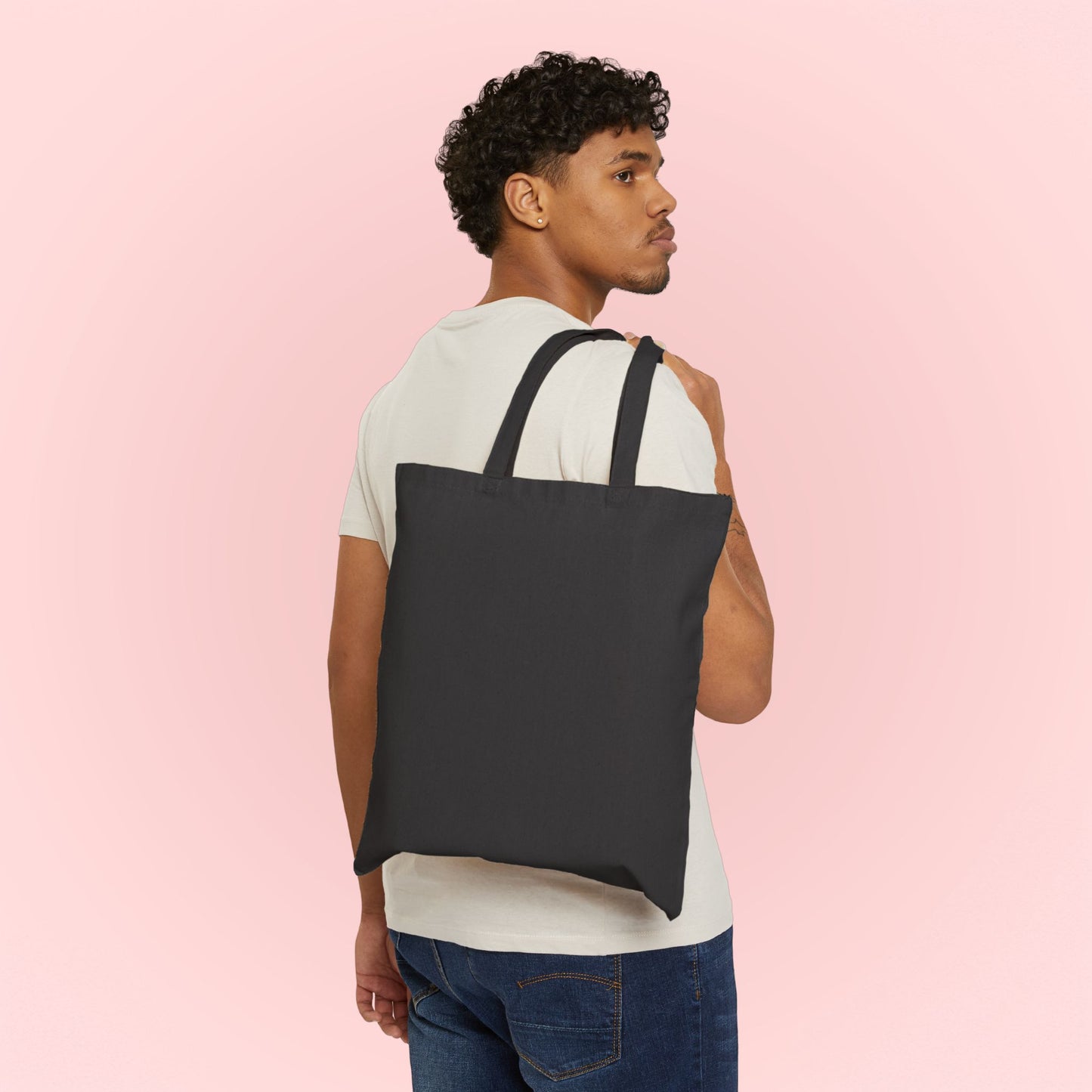 Gray Cat Tote Bag