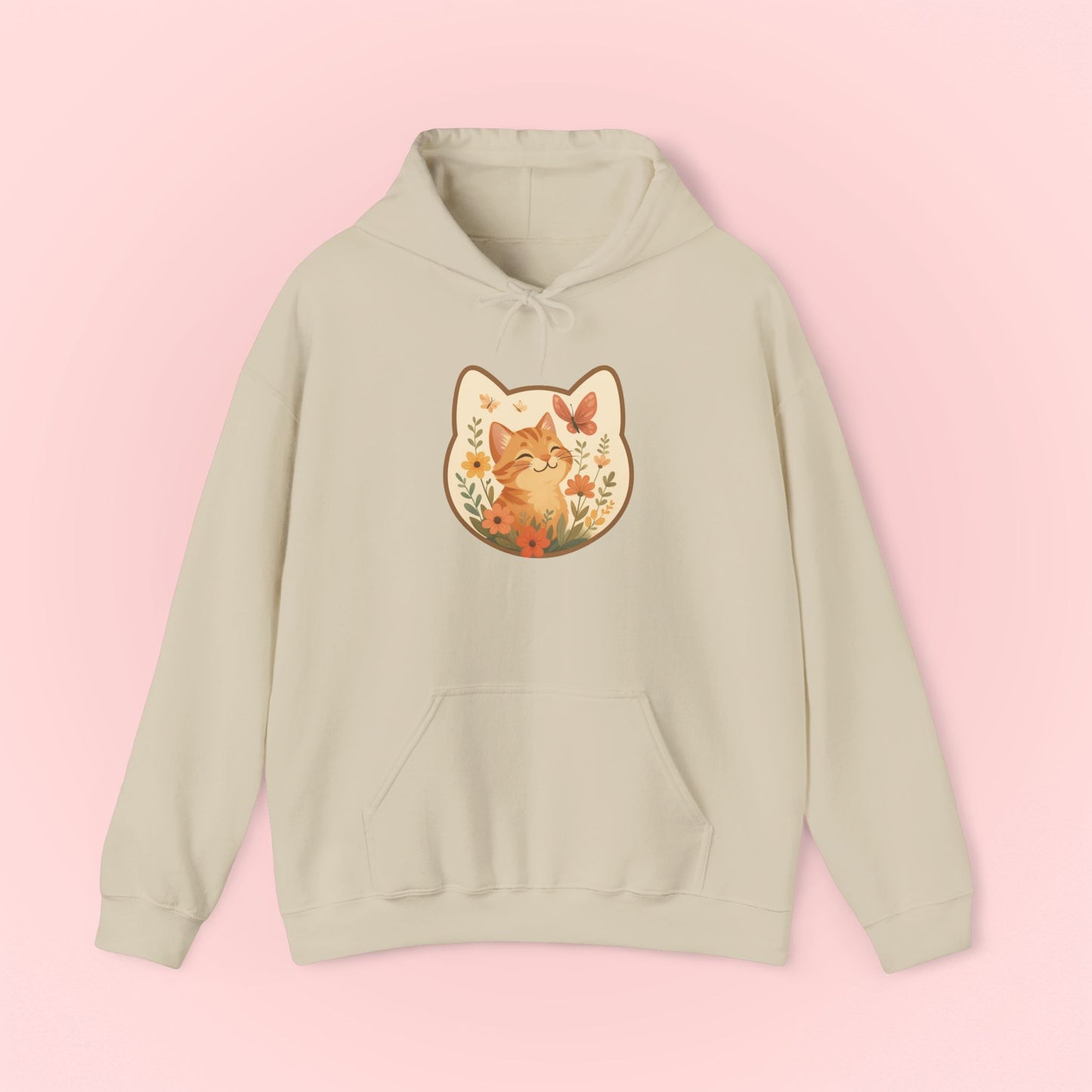 Flower Cat Hoodie