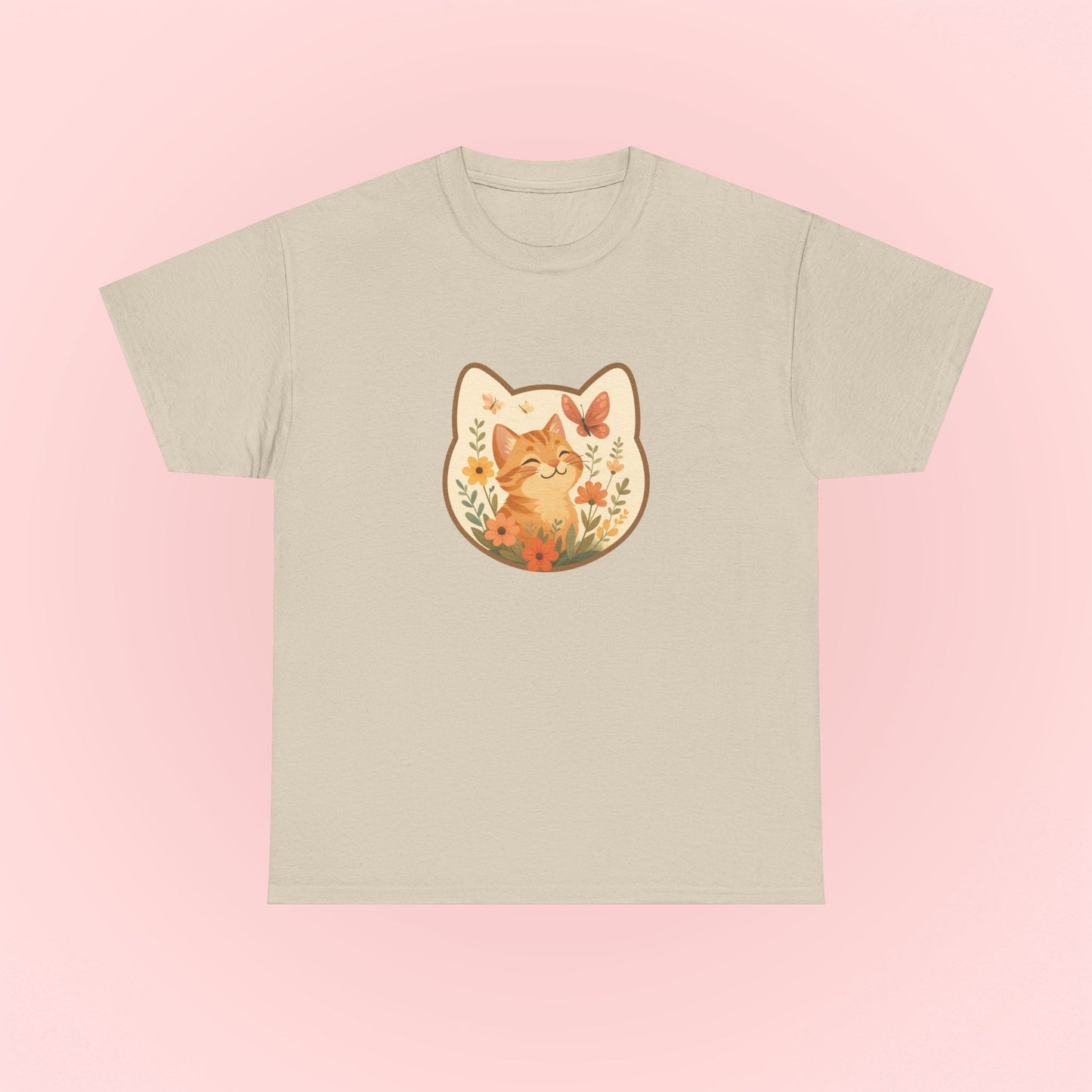 Flower Kitty Tee