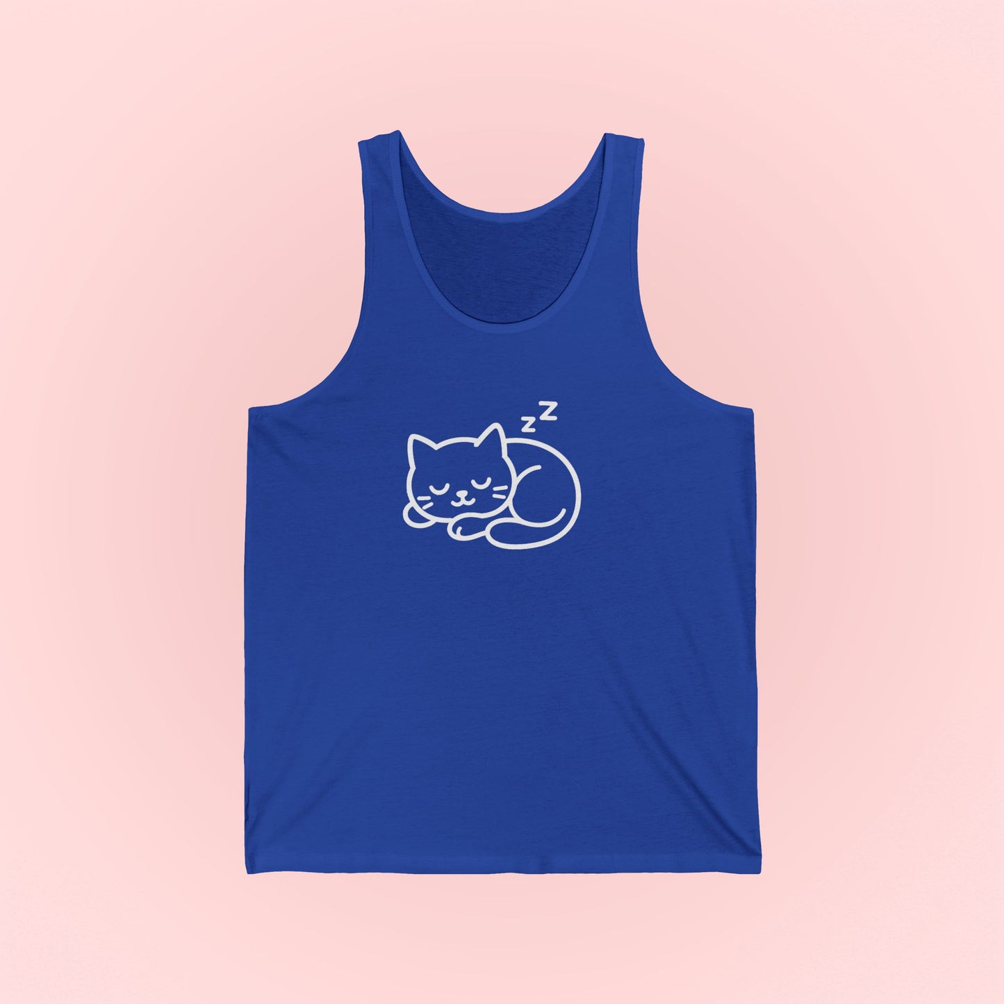 Sleeping Kitty Tank Top