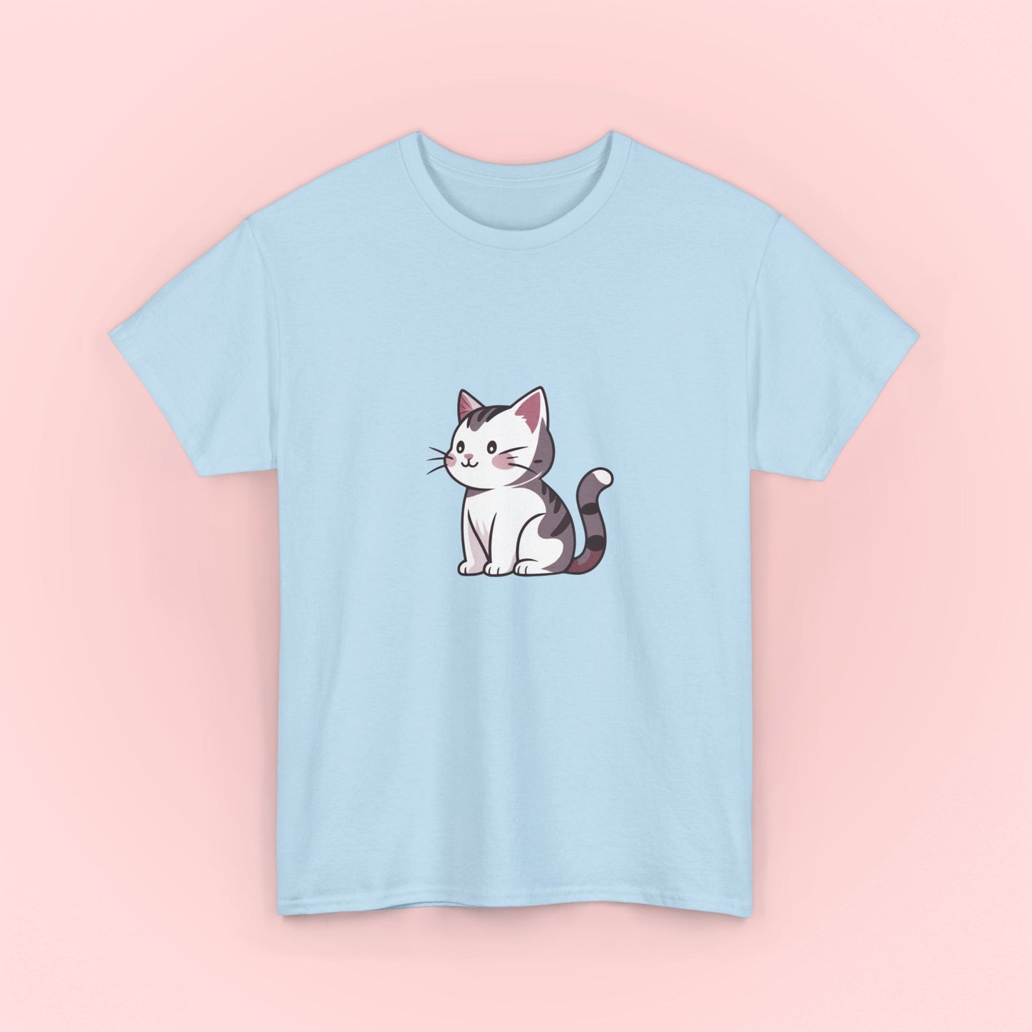Gray Cat Tee