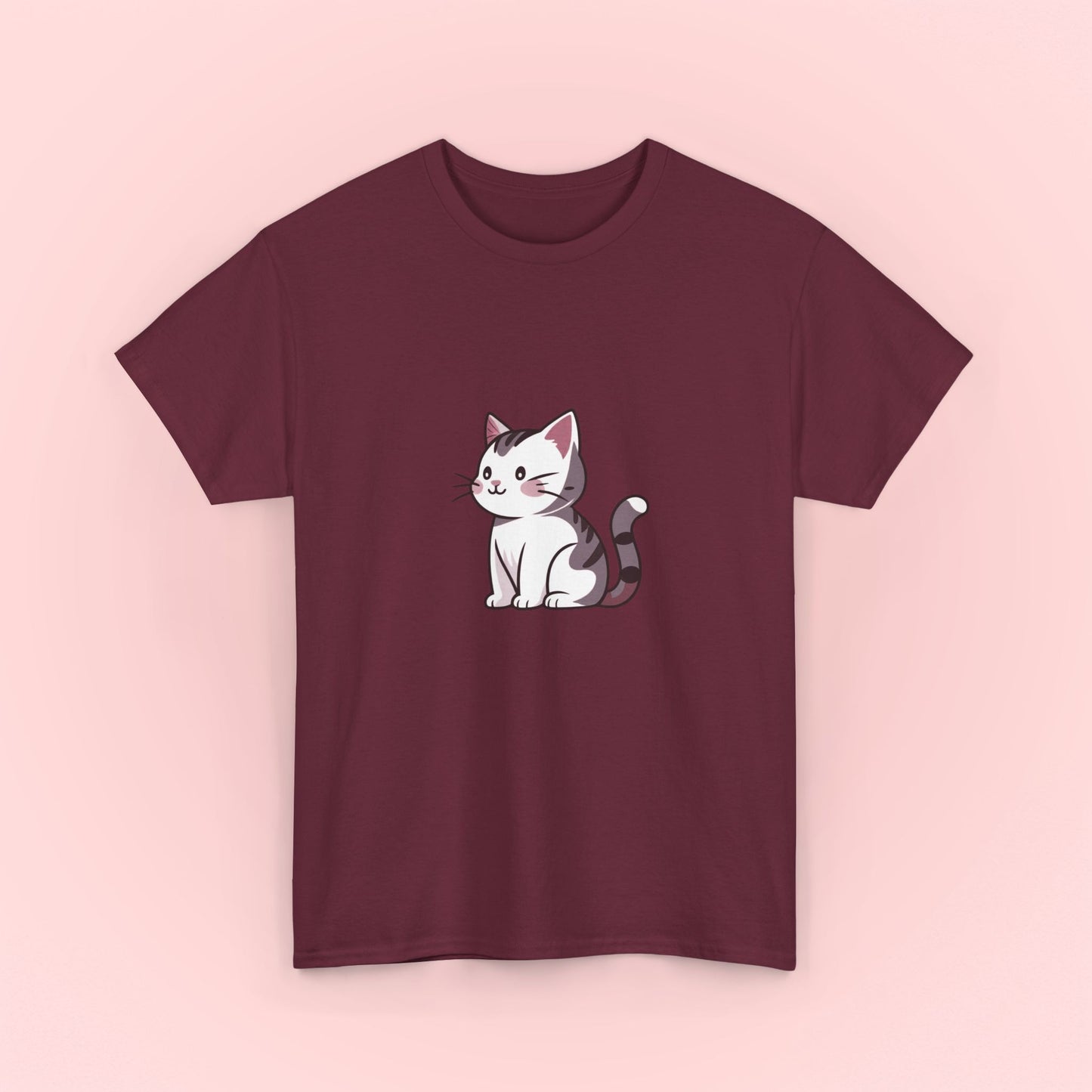 Gray Cat Tee