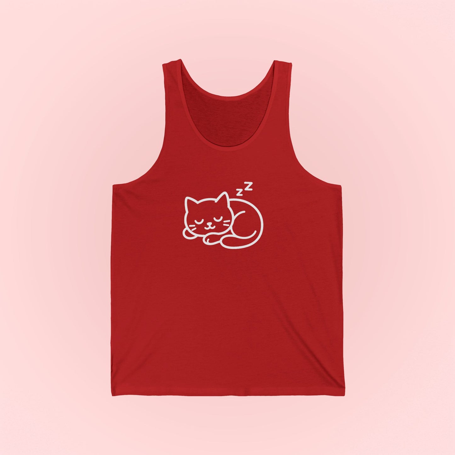 Sleeping Kitty Tank Top