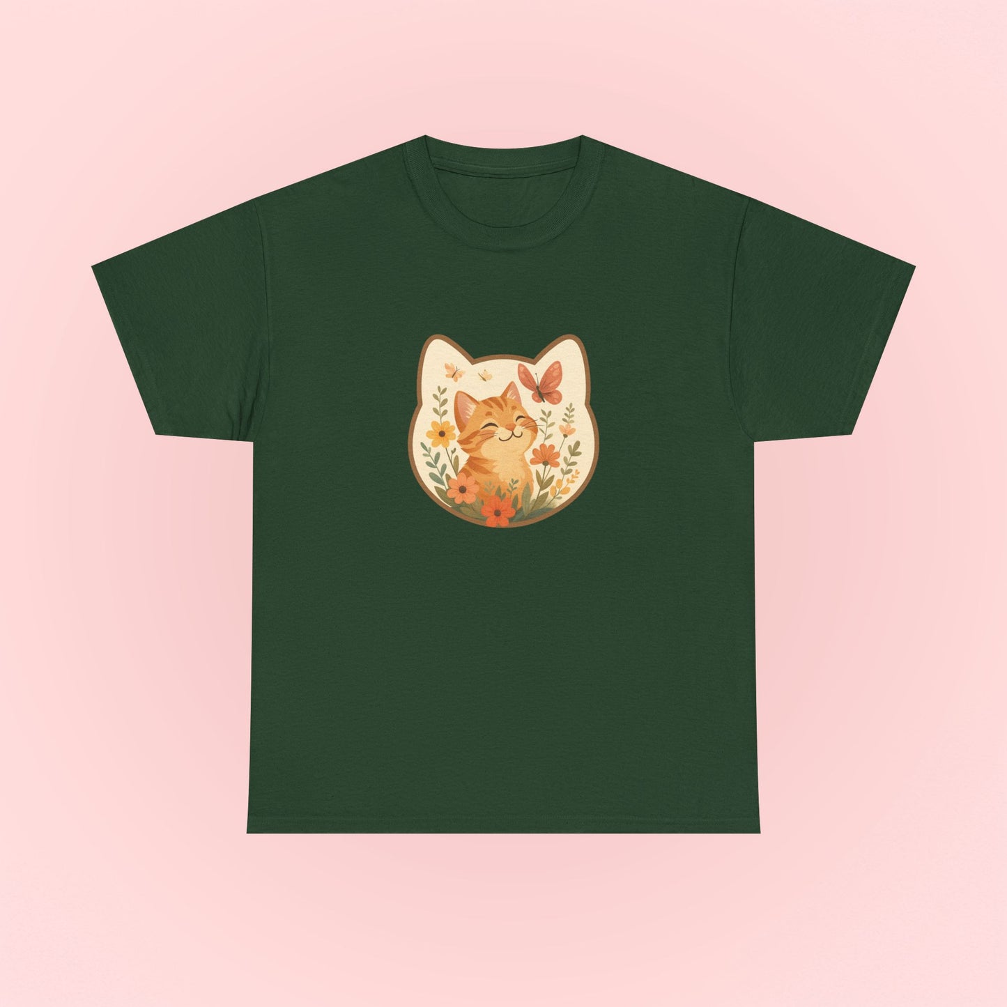 Flower Kitty Tee