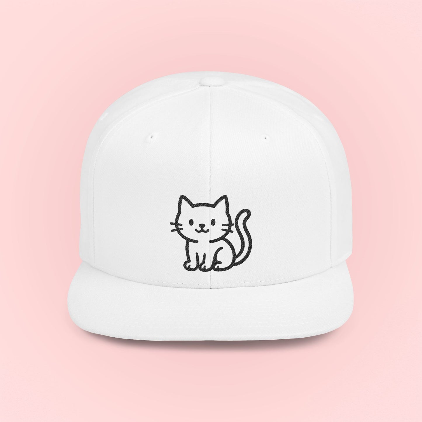 Snapback Cap - Kitty Design