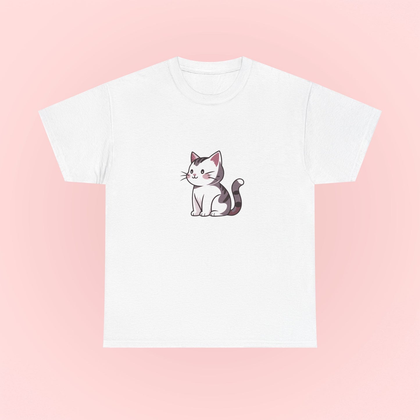 Gray Cat Tee