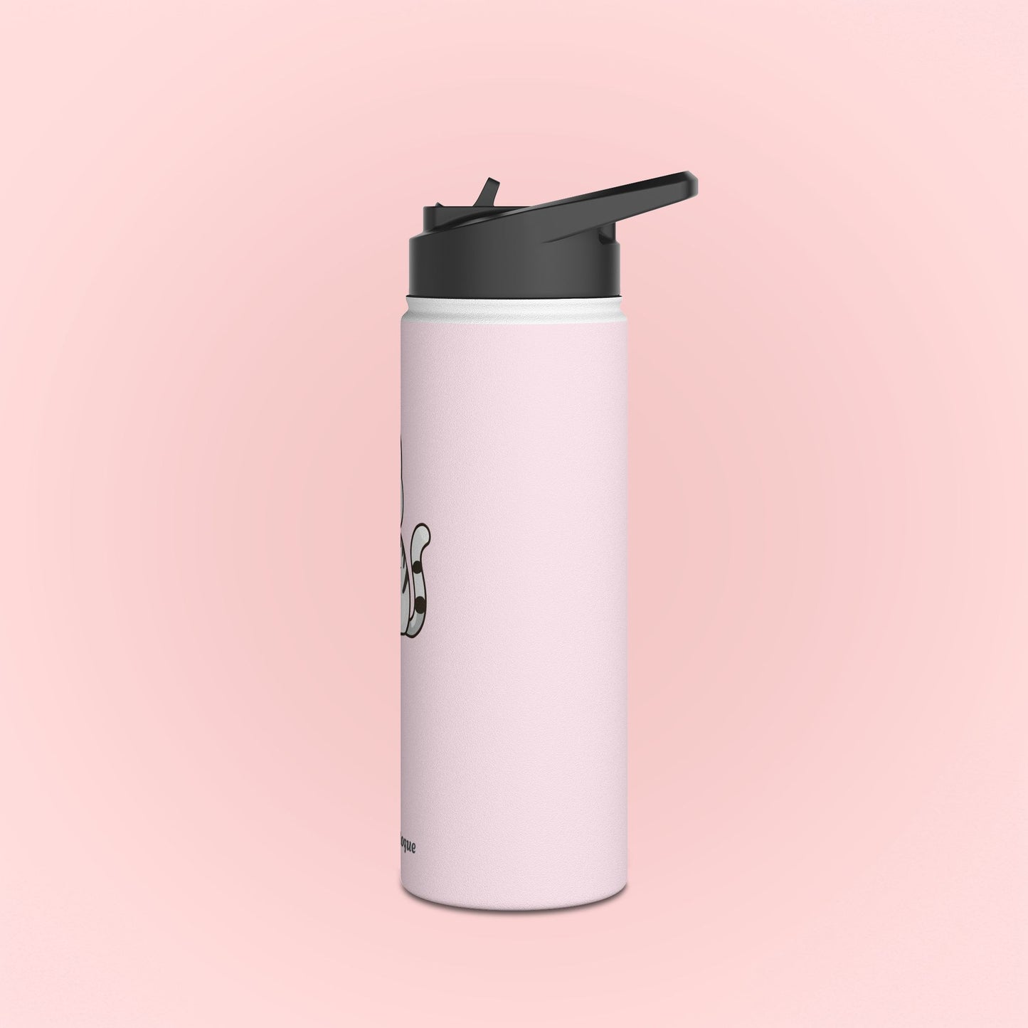 White Kitty Water Bottle