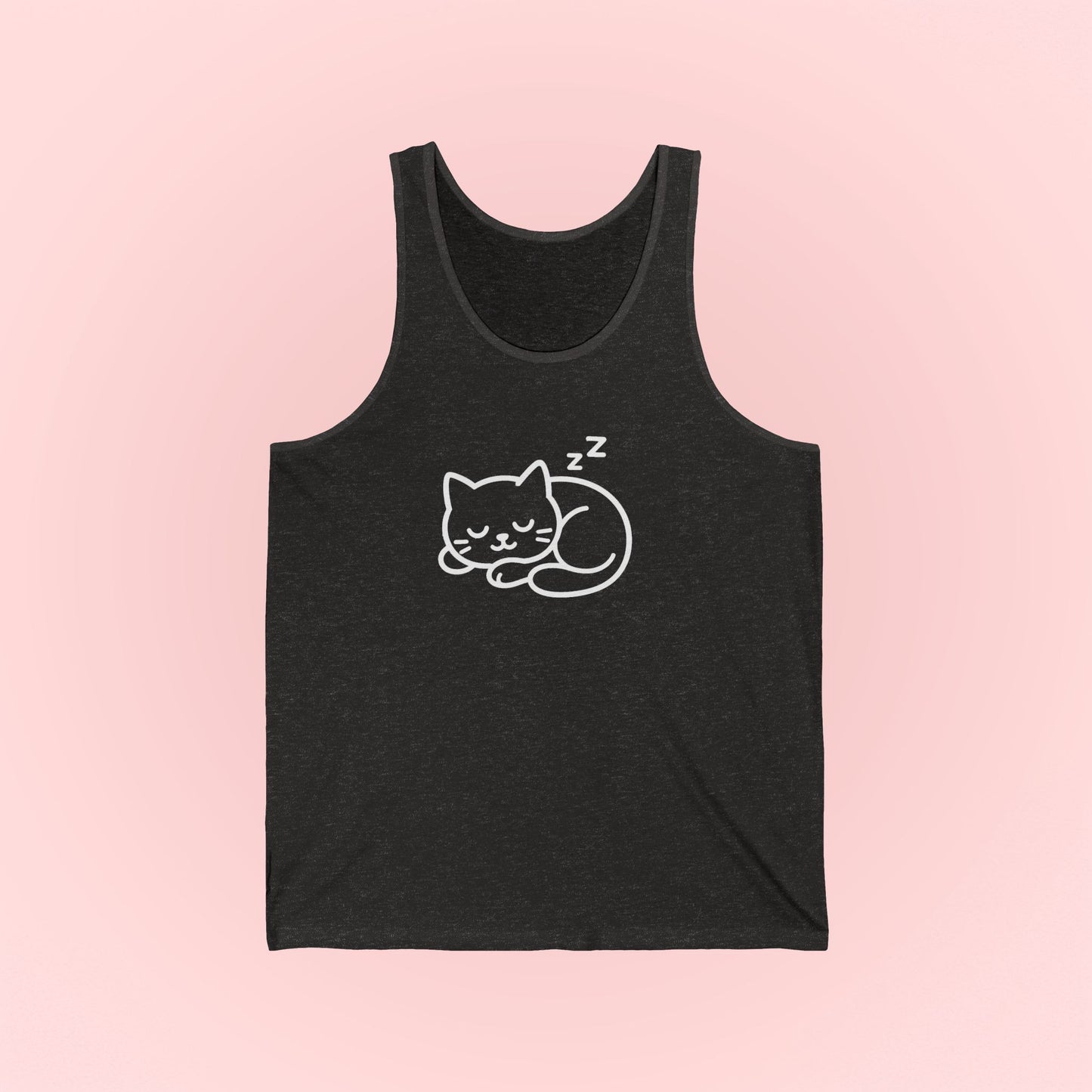 Sleeping Kitty Tank Top