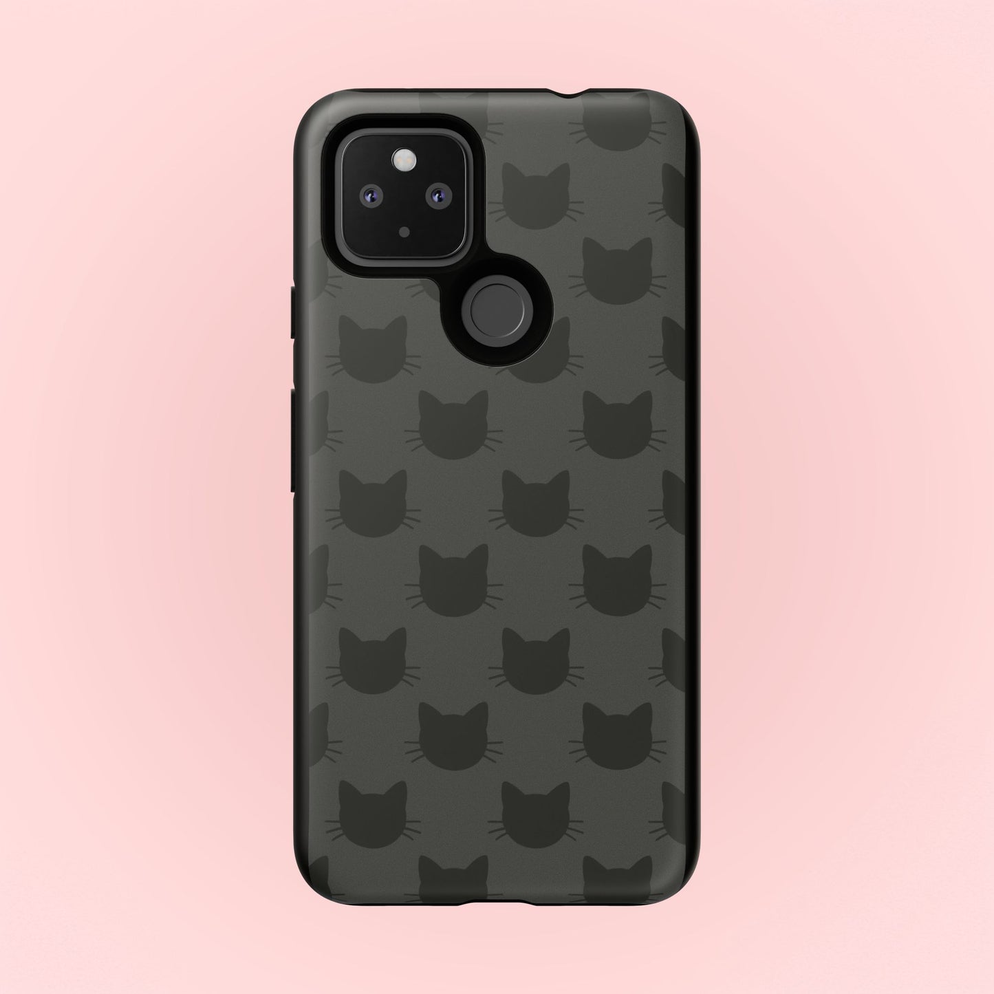 Black Cat Tough Phone Case