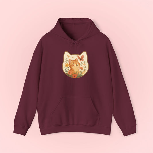 Flower Cat Hoodie