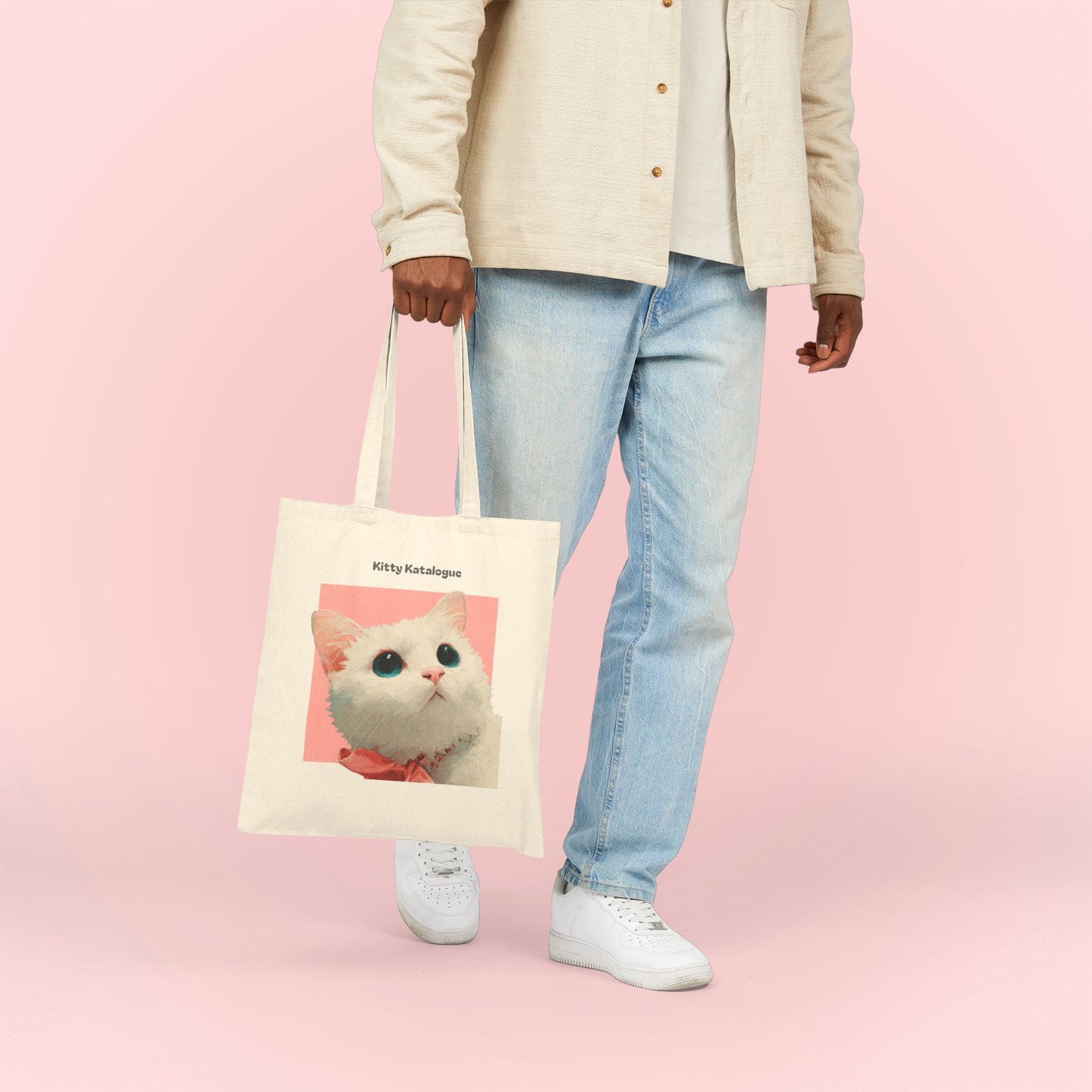 Copy of Pink Bow Kitty Tote Bag